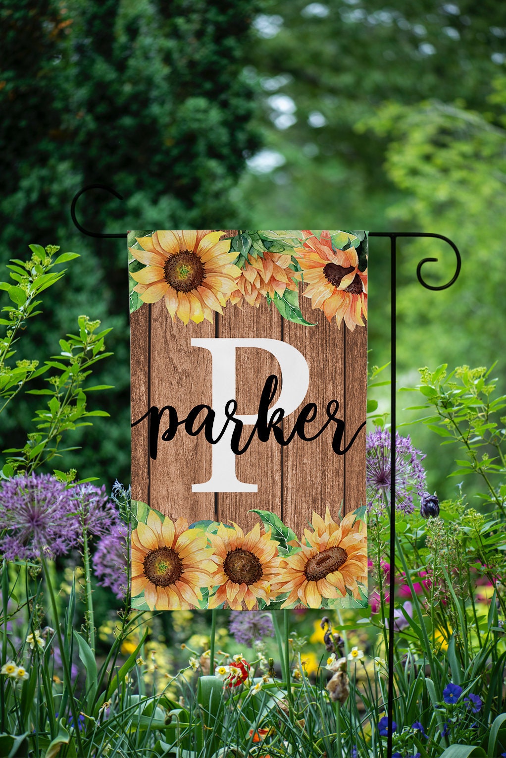 Personalized Sunflower Garden Flag - Custom Sunflower Design for Bright and Cheerful Yard Decor Personalized Sunflower Garden Flag - Custom Sunflower Design for Bright and Cheerful Yard Decor