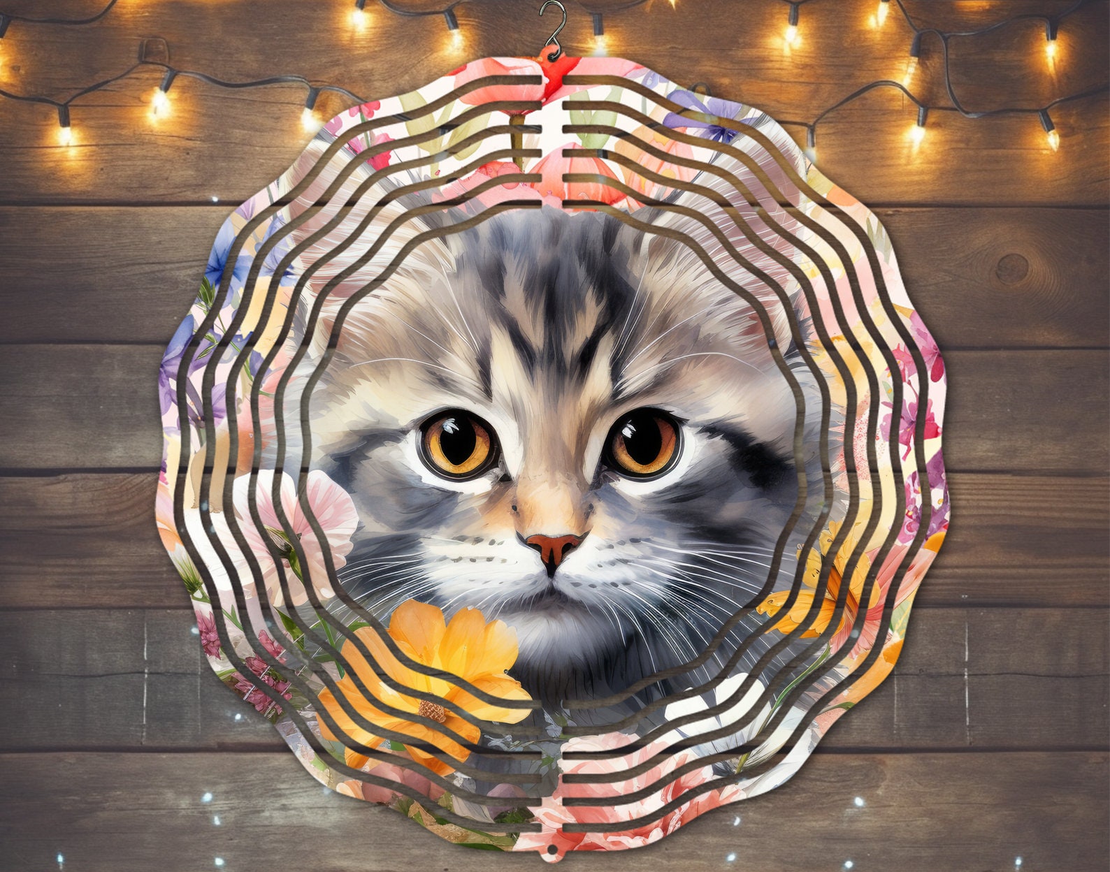 Cat Wind Spinner - Adorable Pet Inspired Art for Cat Lovers Cat Wind Spinner - Adorable Pet Inspired Art for Cat Lovers