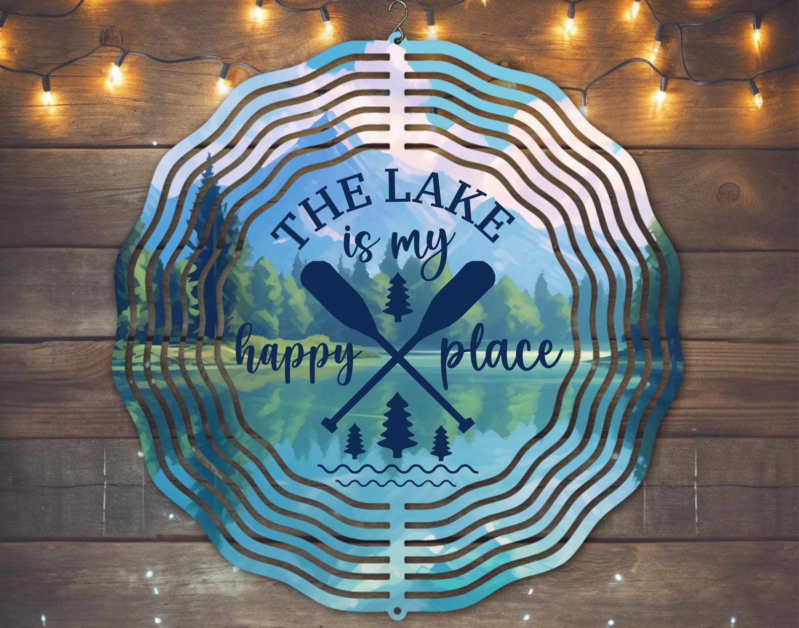 Lake Life Wind Spinner #104 - Cute Garden Art for Lakeside Relaxation Lake Life Wind Spinner #104 - Cute Garden Art for Lakeside Relaxation