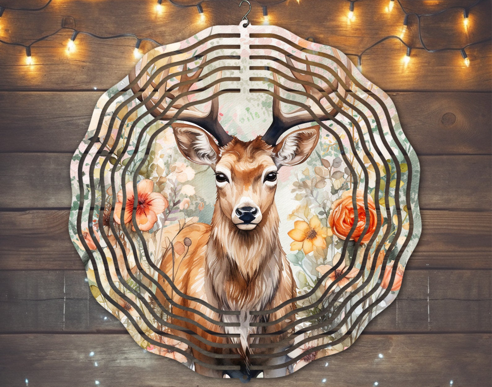 Spring Deer Wind Spinner #101 - Charming Yard Art with Deer Elegance Spring Deer Wind Spinner #101 - Charming Yard Art with Deer Elegance