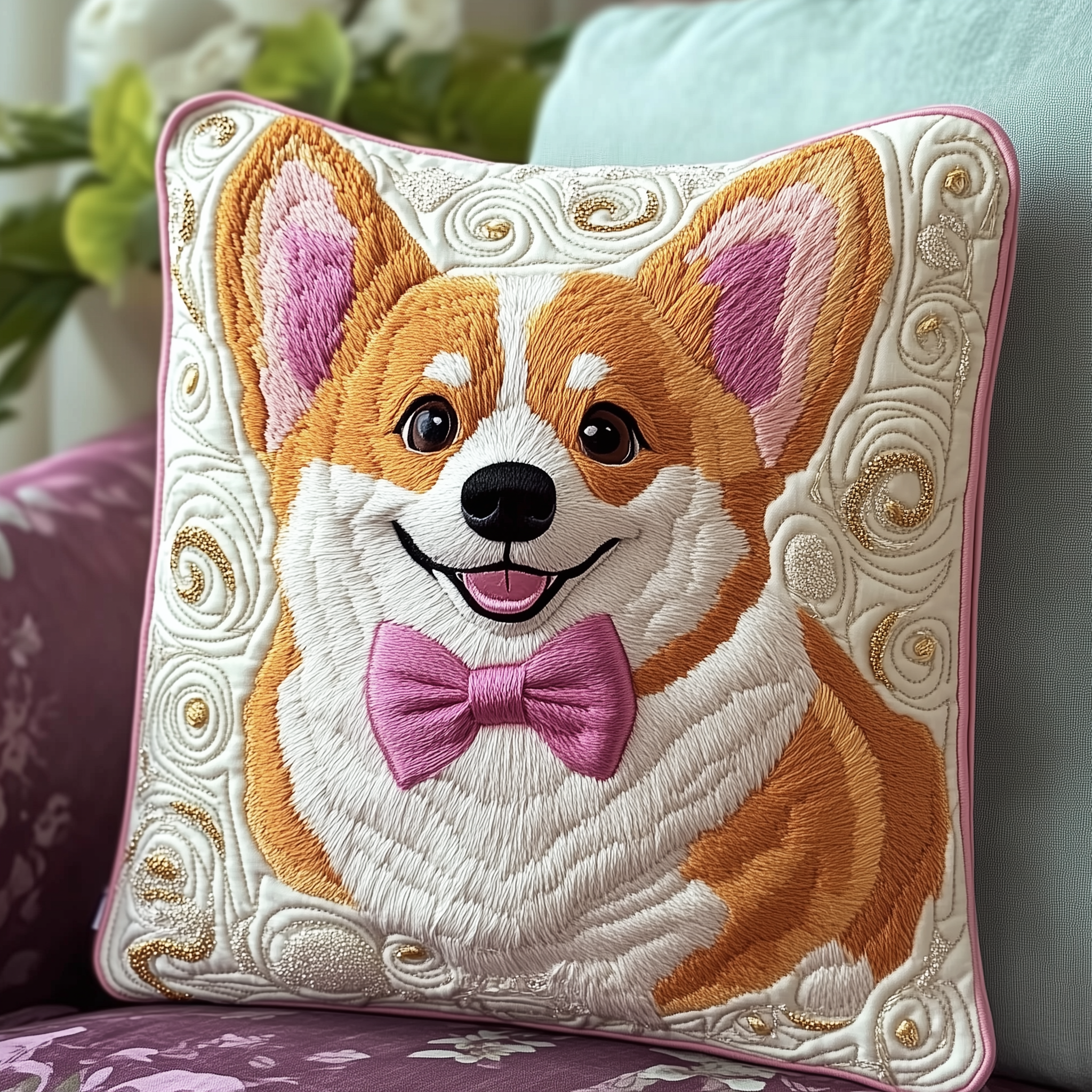 Adorable Corgi Quilted Pillow Case Sleep Deeper with Pillow Cases Designed for Comfort Adorable Corgi Quilted Pillow Case Sleep Deeper with Pillow Cases Designed for Comfort