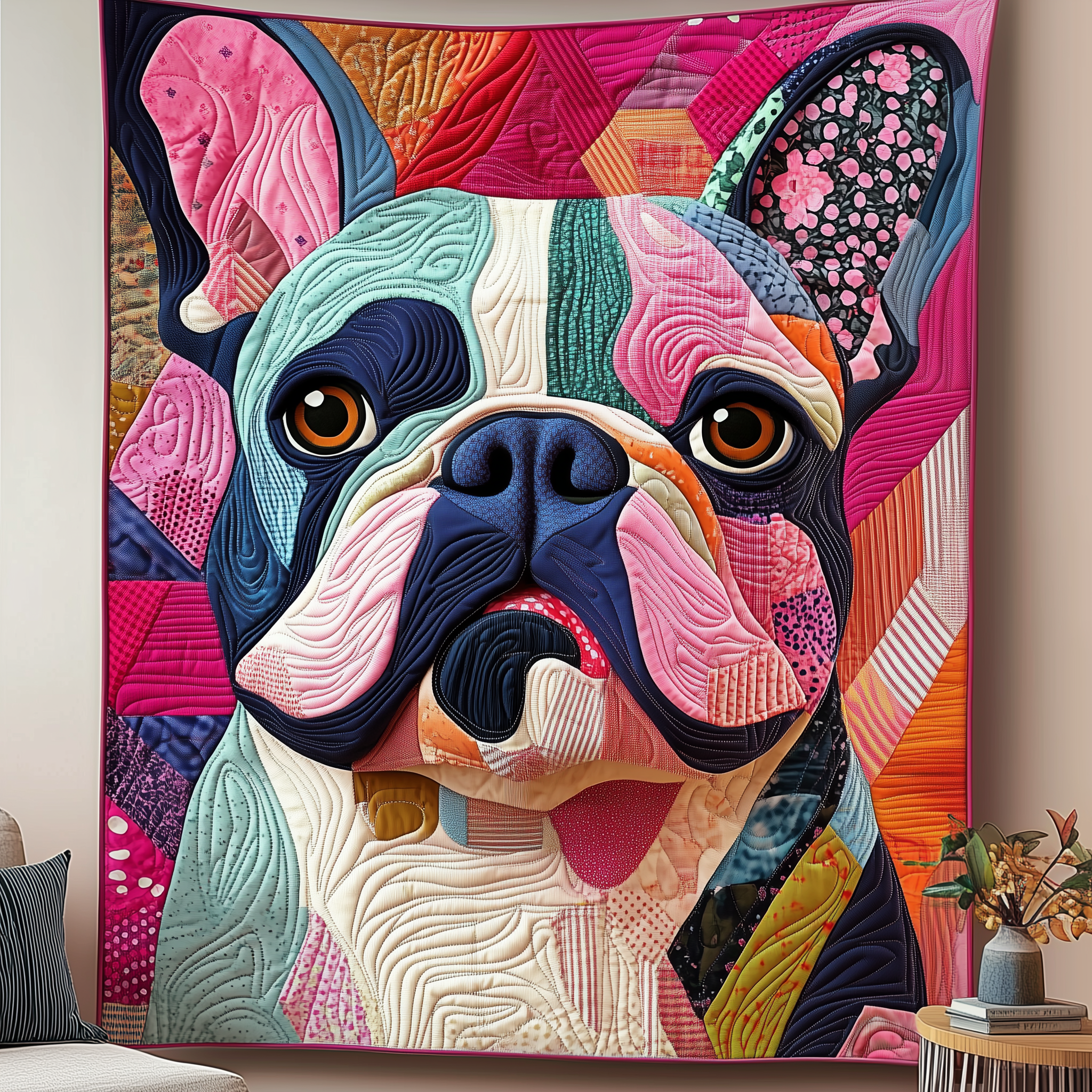 Adorable French Bulldog Quilted Blanket Best Throw Blanket Gifts For Shih Tzu Lovers Adorable French Bulldog Quilted Blanket Best Throw Blanket Gifts For Shih Tzu Lovers