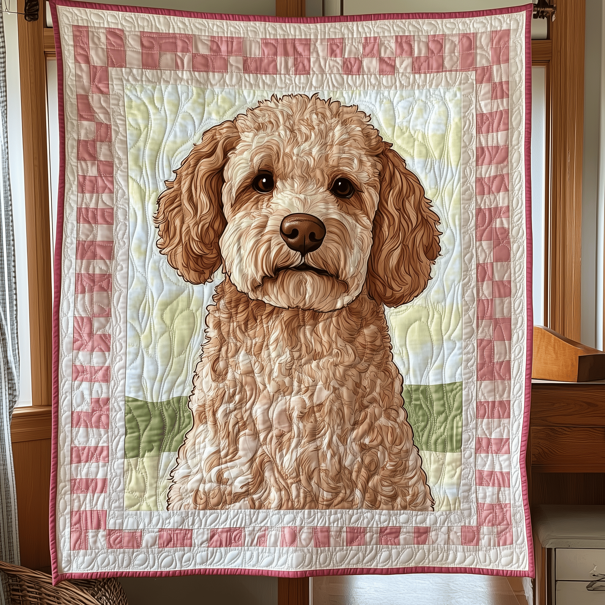 Adorable Goldendoodle Quilted Blanket Celebrate Your Individuality with a Blanket That Speaks to You Adorable Goldendoodle Quilted Blanket Celebrate Your Individuality with a Blanket That Speaks to You