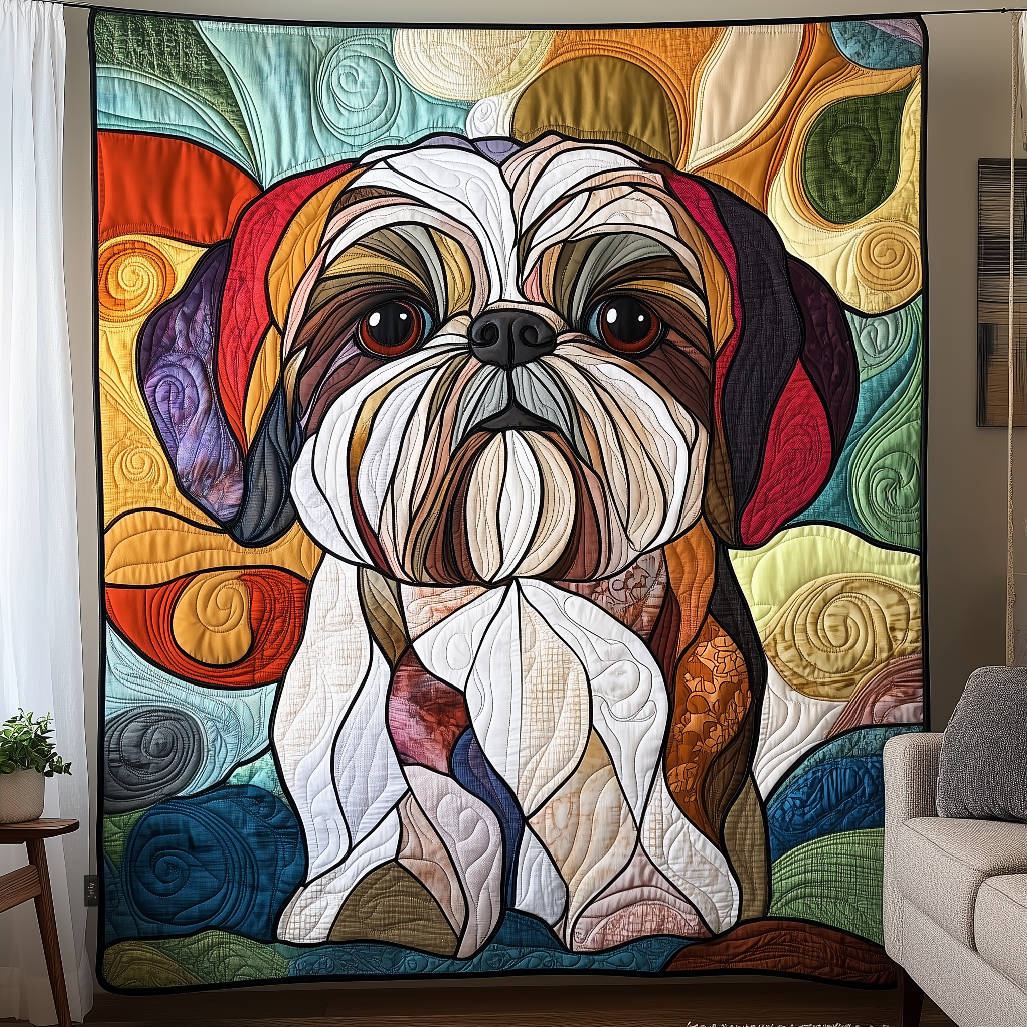 Adorable Shih Tzu Quilted Blanket Celebrate Your Individuality with a Blanket That Speaks to You Adorable Shih Tzu Quilted Blanket Celebrate Your Individuality with a Blanket That Speaks to You