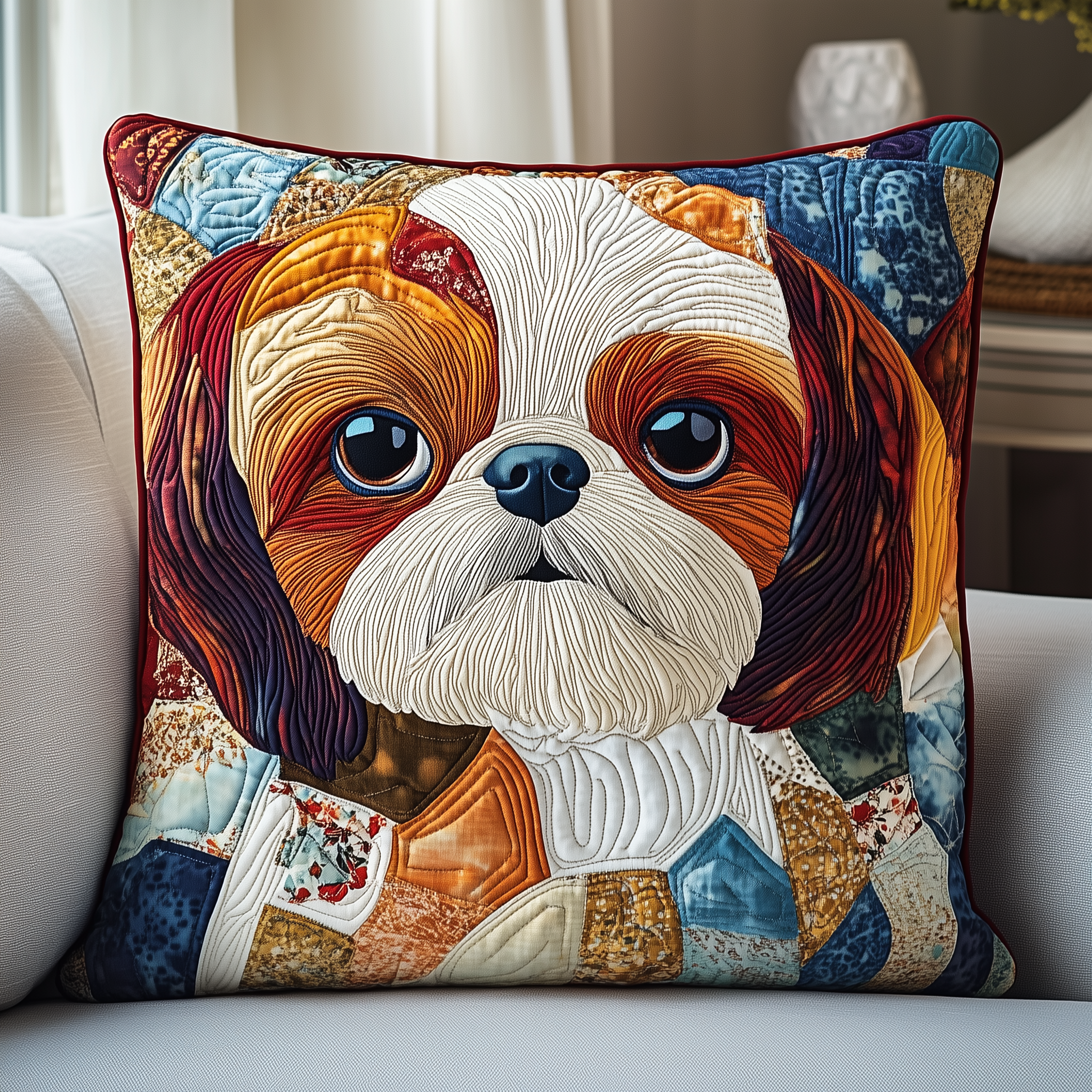 Adorable Shih Tzu Quilted Pillow Case Simplify Your Sleep Routine with Quality Pillow Cases Adorable Shih Tzu Quilted Pillow Case Simplify Your Sleep Routine with Quality Pillow Cases