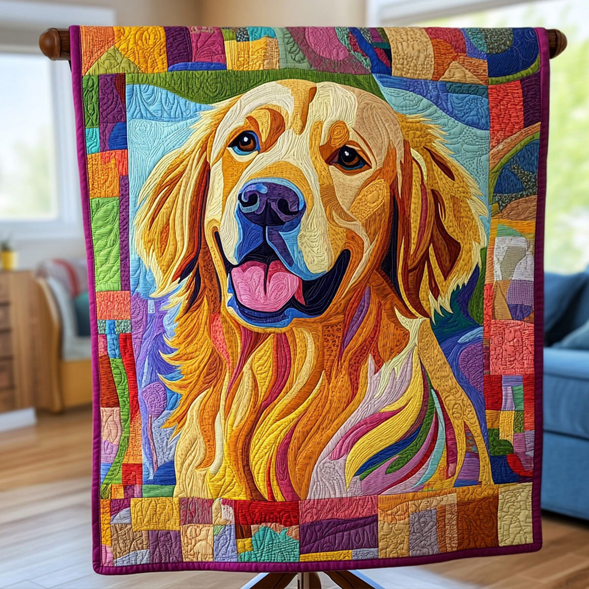 Amber Dawn Quilted Blanket Golden Retriever Items Gifts Amber Dawn Quilted Blanket Golden Retriever Items Gifts