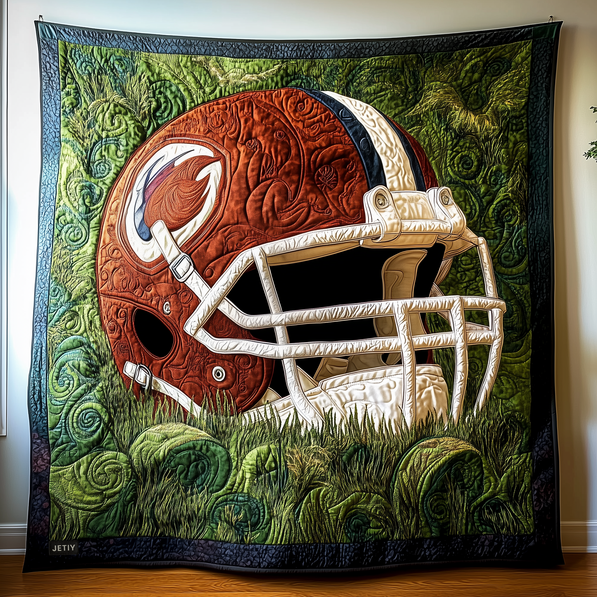 American Football Quilted Blanket Feel At Ease with a Blanket That's Perfectly Practical American Football Quilted Blanket Feel At Ease with a Blanket That's Perfectly Practical