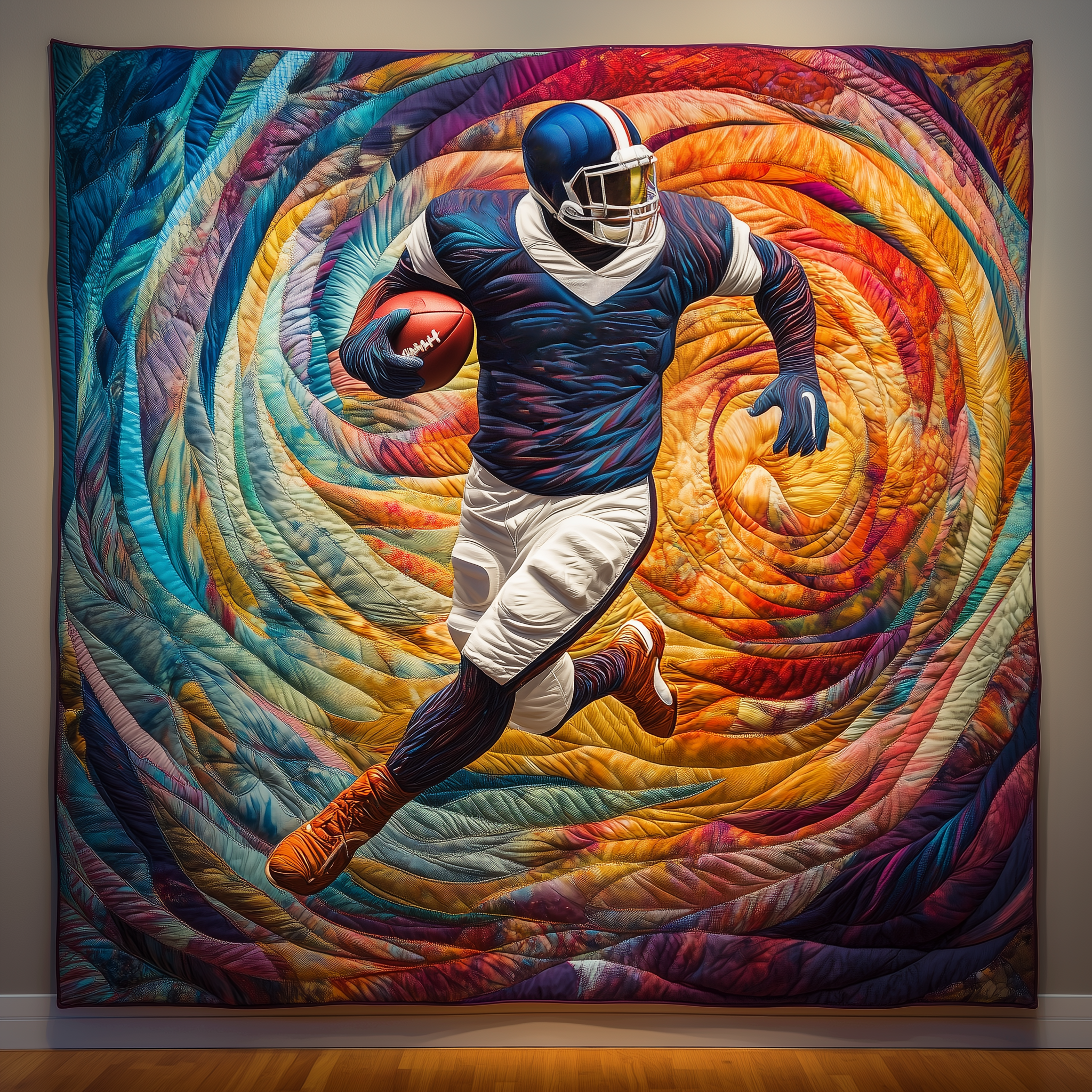 American Football Quilted Blanket Feel the Joy of Togetherness with Our Cozy Blanket American Football Quilted Blanket Feel the Joy of Togetherness with Our Cozy Blanket