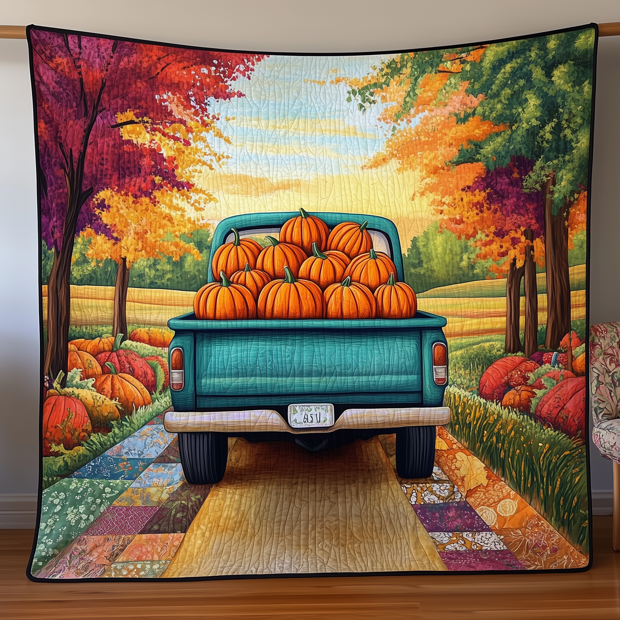 Autumn Harvest Journey Quilted Blanket Bring the Family Together with a Blanket Everyone Loves Autumn Harvest Journey Quilted Blanket Bring the Family Together with a Blanket Everyone Loves