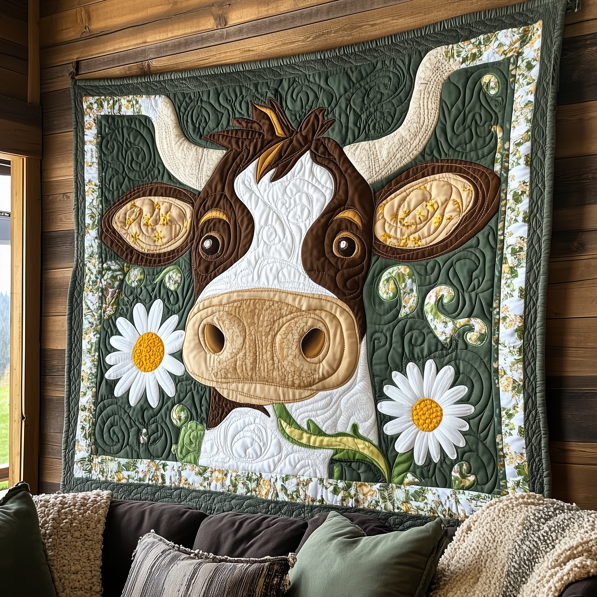 Baby Cow Quilted Blanket Sofa Throw Blanket Items Gift For Cow Lover Baby Cow Quilted Blanket Sofa Throw Blanket Items Gift For Cow Lover