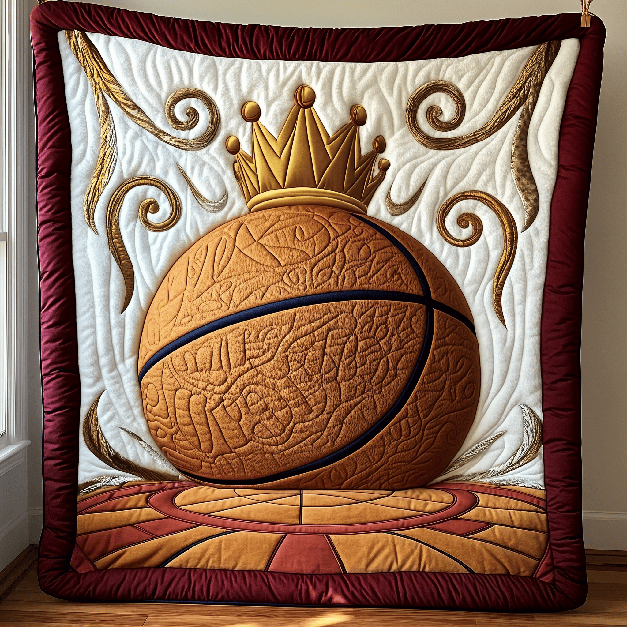 Basketball Quilted Blanket Feel the Versatility of a Blanket That Adapts to You Basketball Quilted Blanket Feel the Versatility of a Blanket That Adapts to You