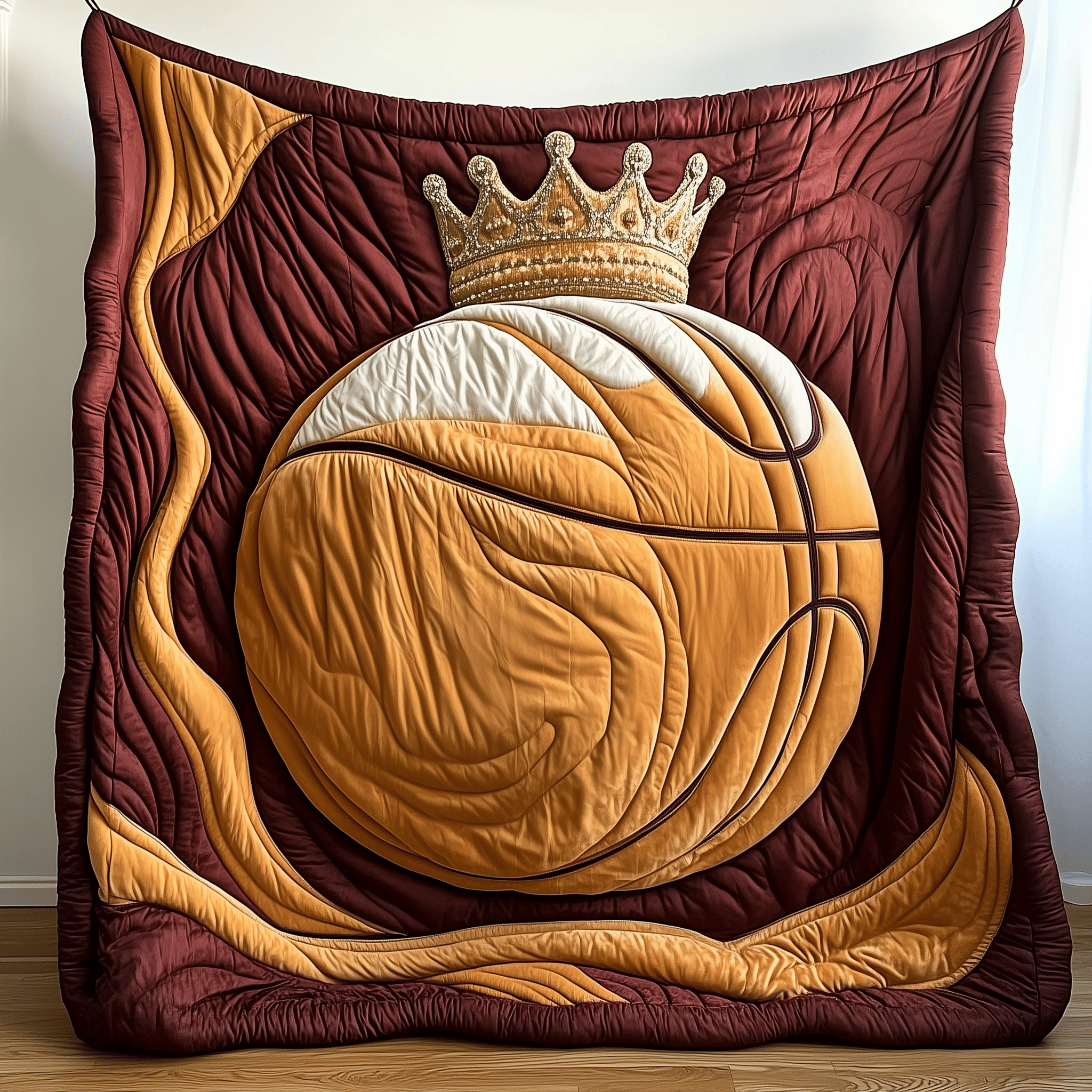 Basketball Quilted Blanket Perfect for All Seasons: A Blanket You'll Always Need Basketball Quilted Blanket Perfect for All Seasons: A Blanket You'll Always Need