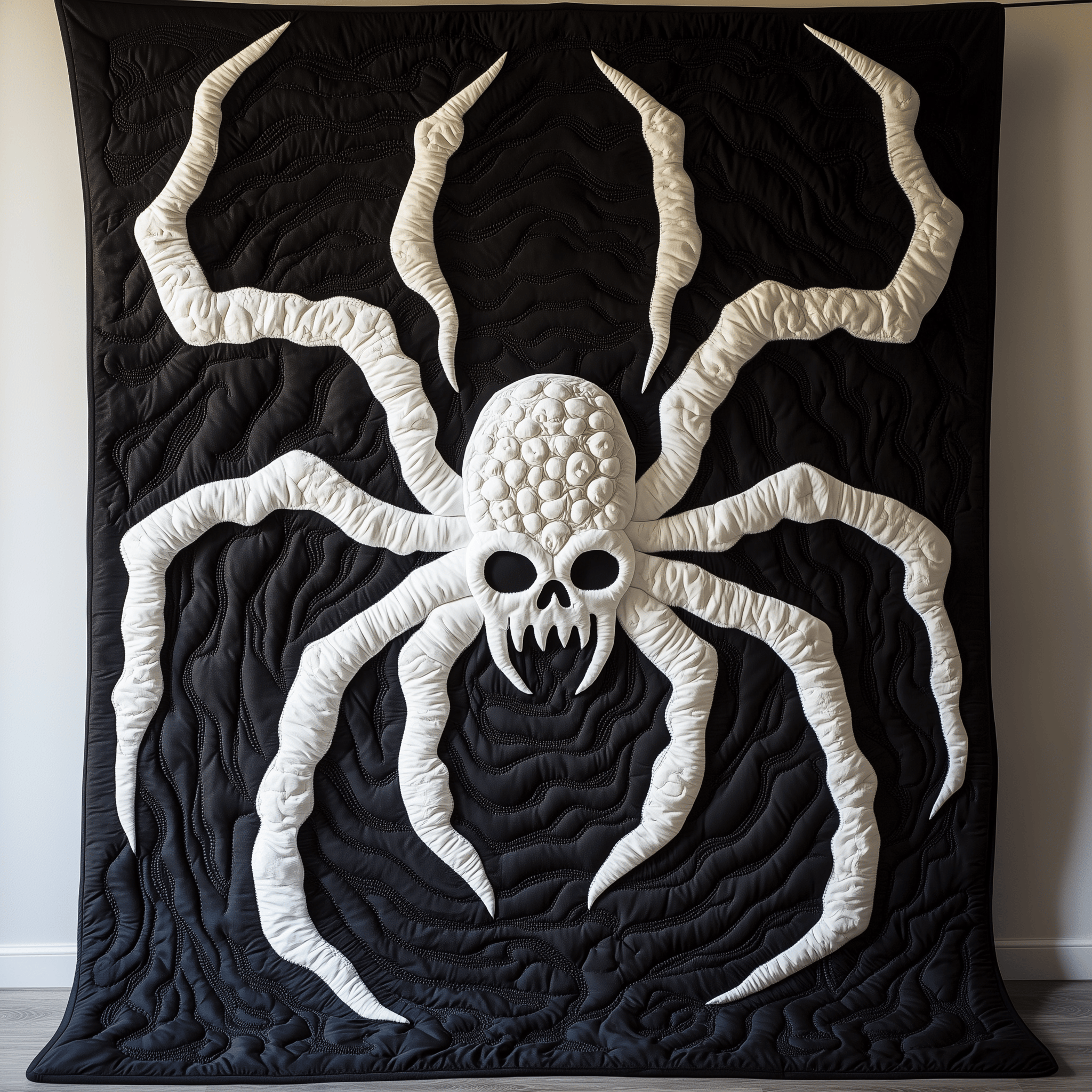 Black Spider Quilted Blanket Enjoy Cozy Moments Together with the Perfect Blanket Black Spider Quilted Blanket Enjoy Cozy Moments Together with the Perfect Blanket