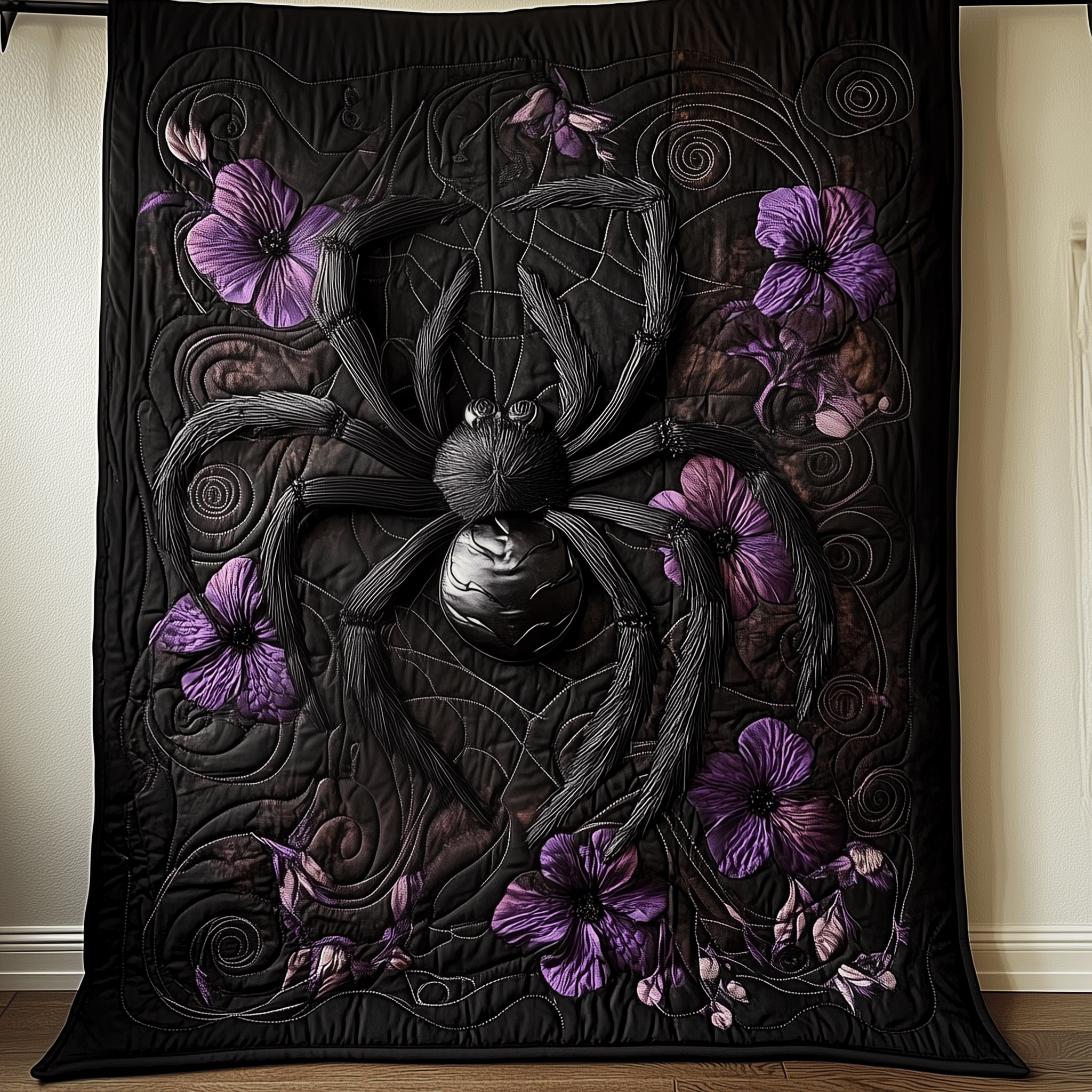 Black Spider Quilted Blanket Experience True Personal Comfort with Our Blanket Black Spider Quilted Blanket Experience True Personal Comfort with Our Blanket