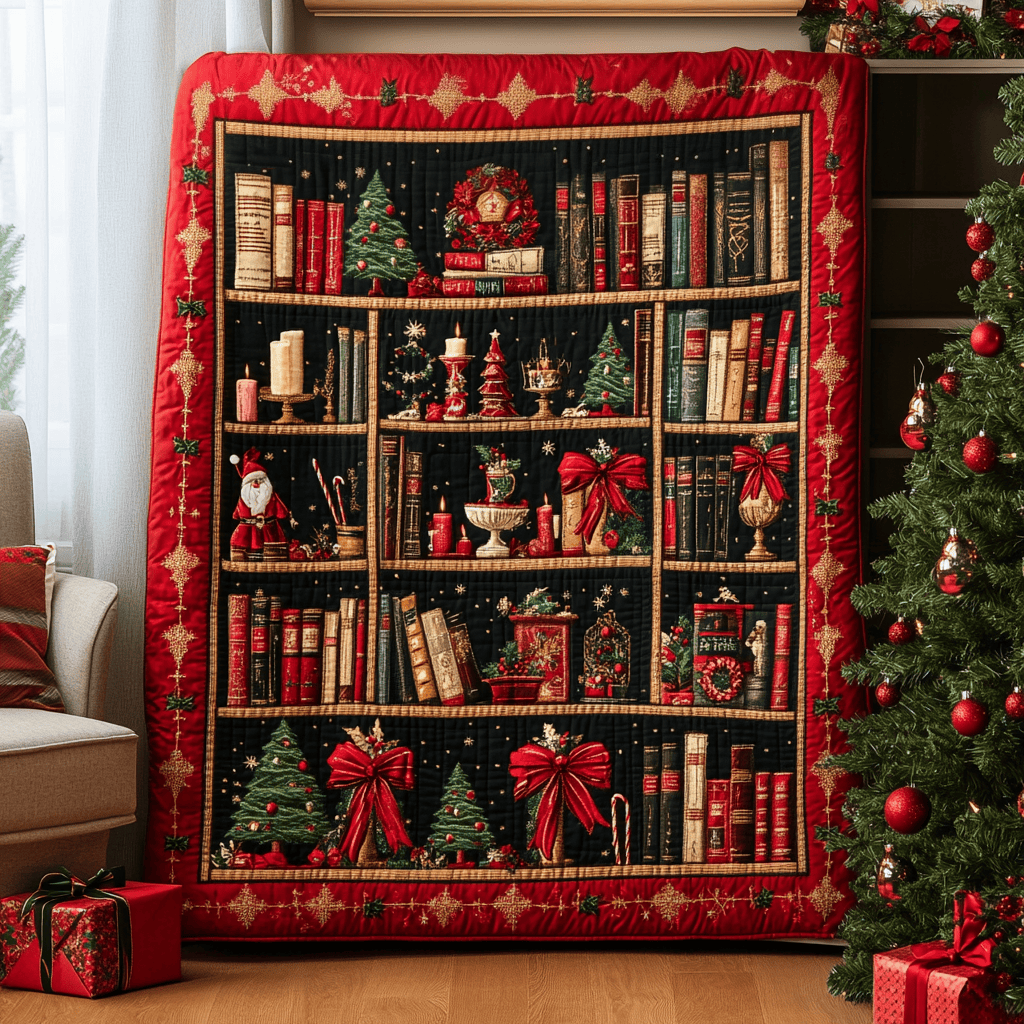 Bookish Cheer Quilted Blanket Best Gifts For Book Lovers Bookish Cheer Quilted Blanket Best Gifts For Book Lovers