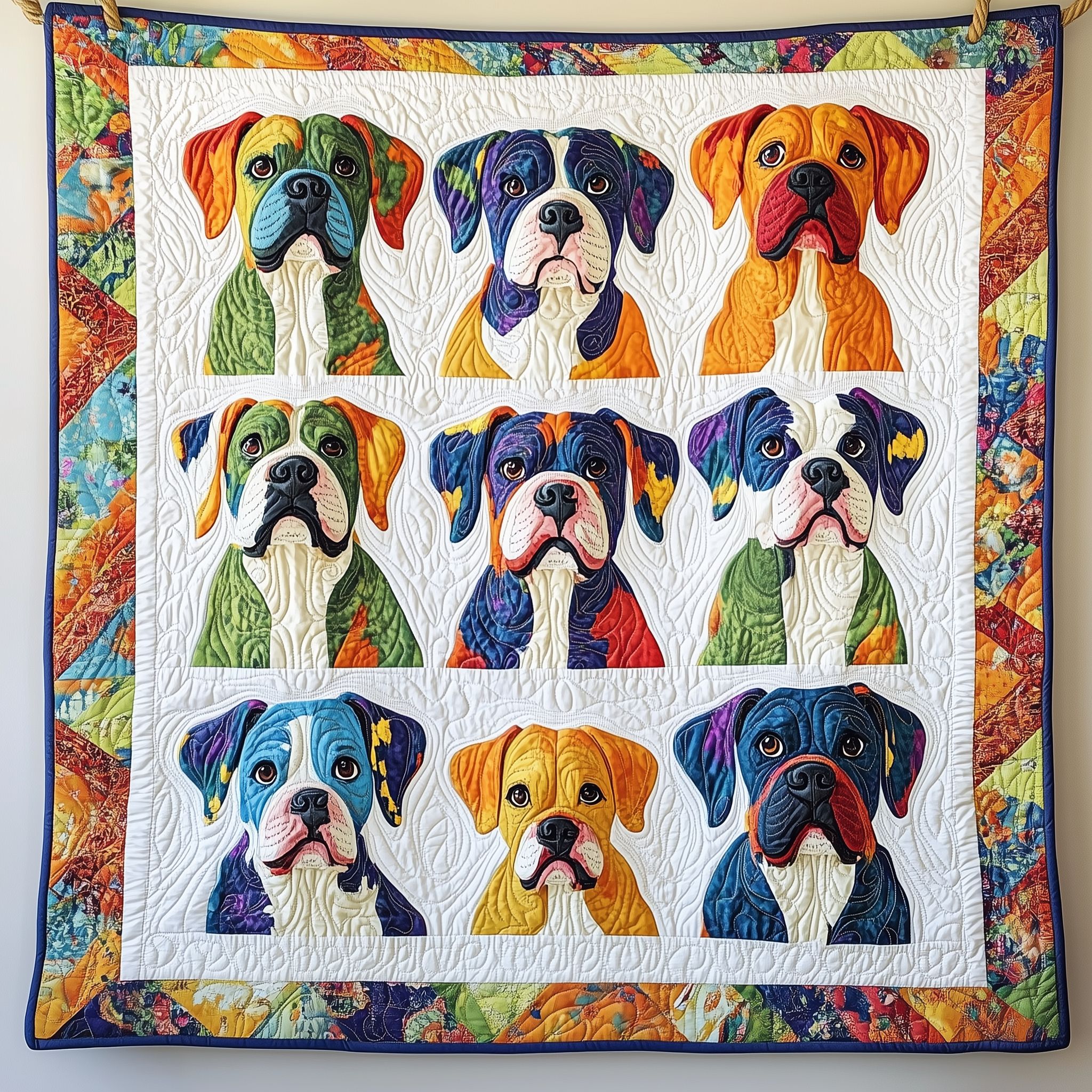 Boxer Dog Quilted Blanket Feel the Versatility of a Blanket That Adapts to You Boxer Dog Quilted Blanket Feel the Versatility of a Blanket That Adapts to You