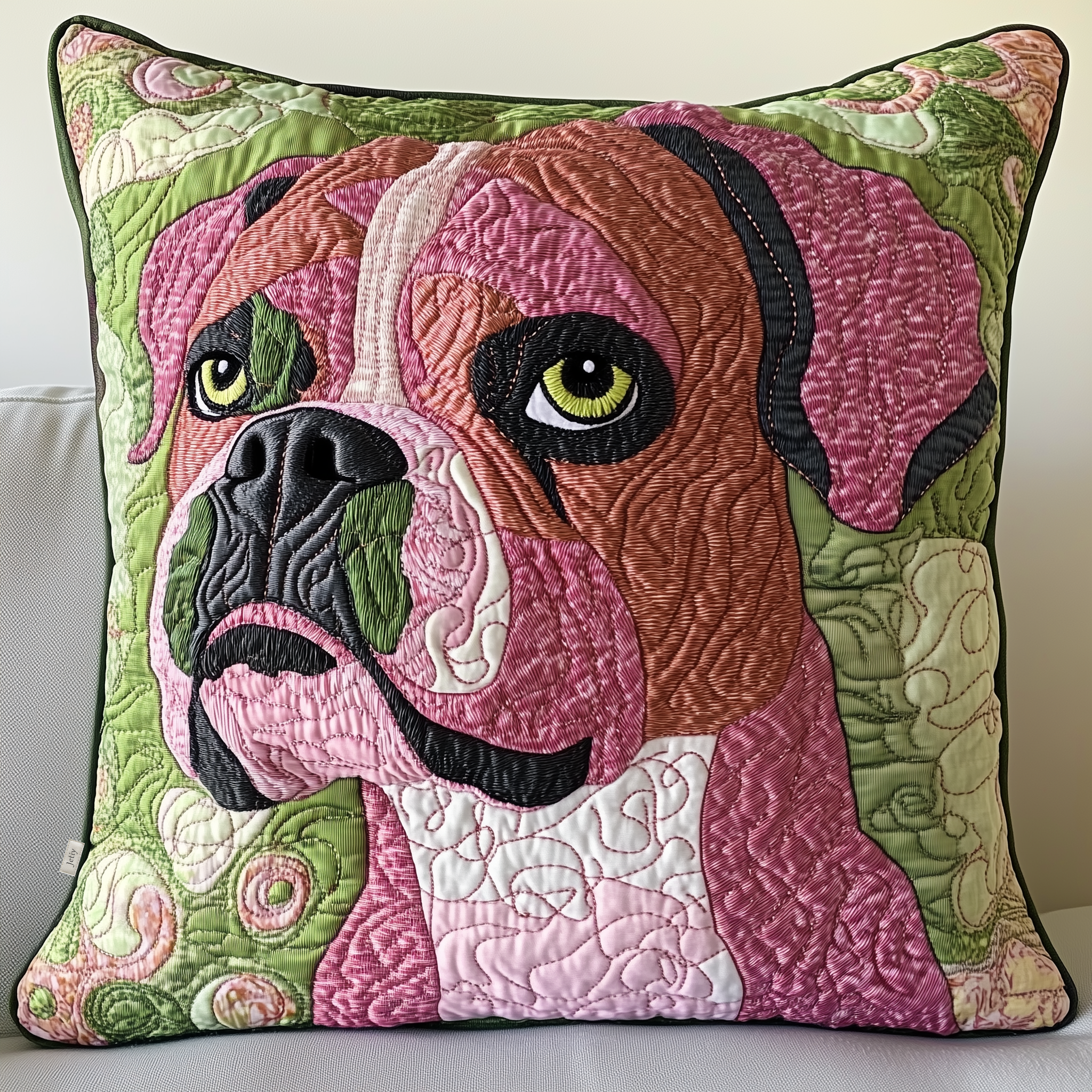 Boxer Dog Quilted Pillow Case Celebrate Comfort Like Never Before Boxer Dog Quilted Pillow Case Celebrate Comfort Like Never Before