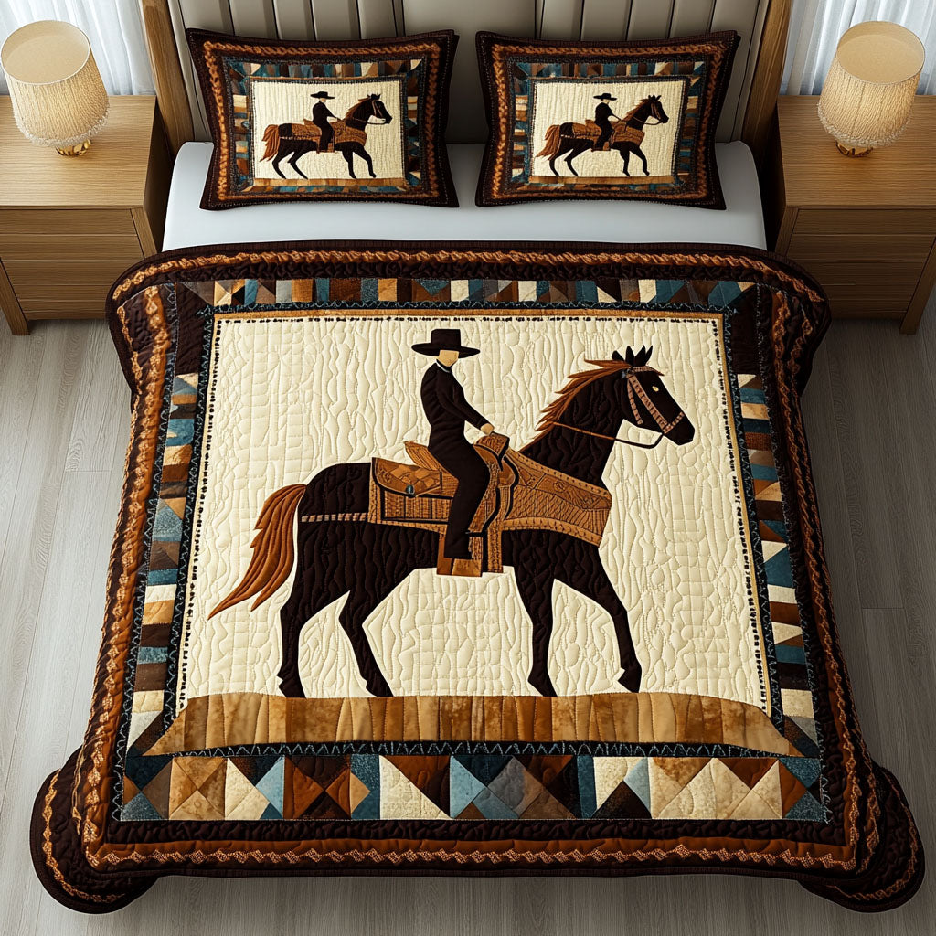 Bronco Heart Quilted Bedding Set Gift Ideas For Cow Lovers Bronco Heart Quilted Bedding Set Gift Ideas For Cow Lovers
