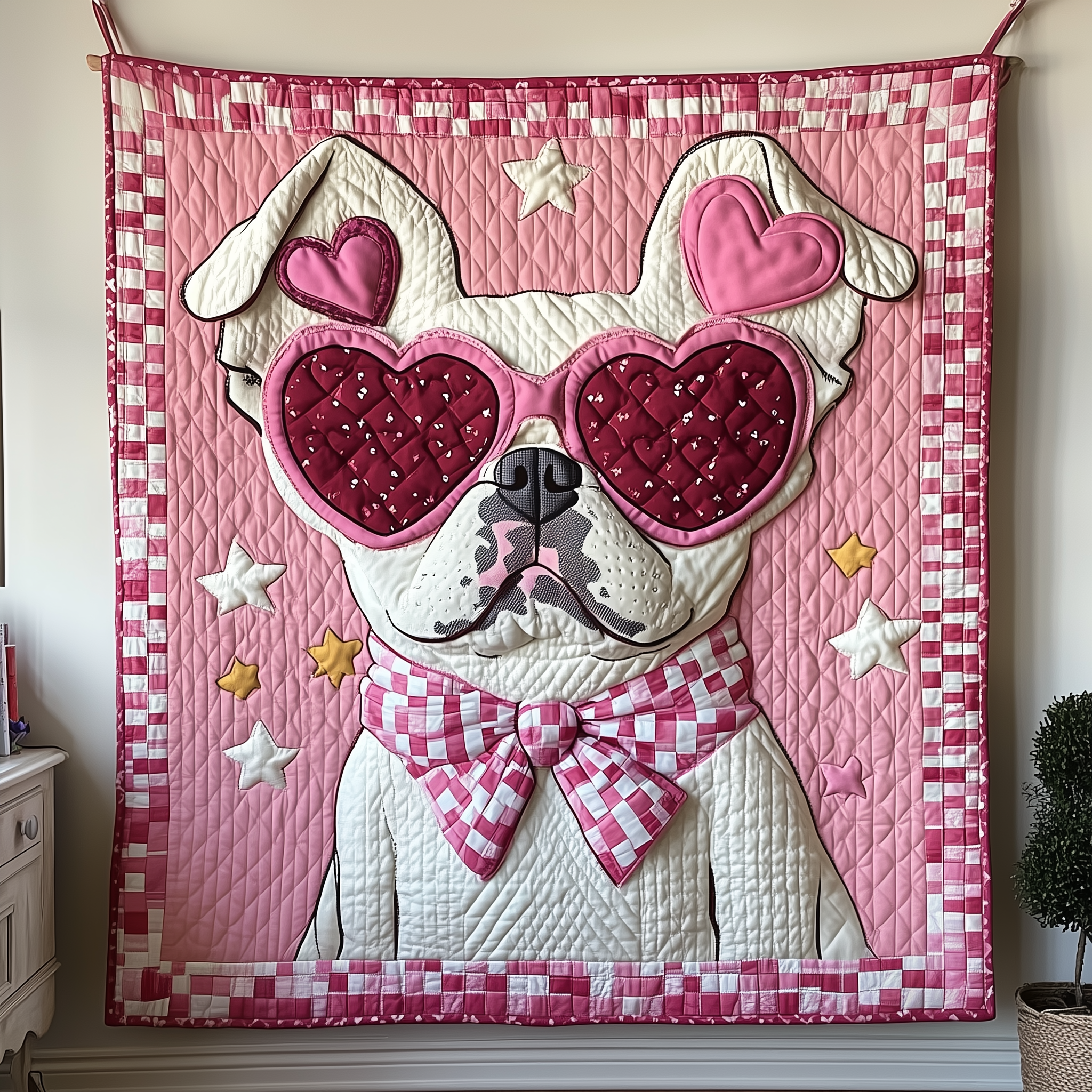 Bulldog Love Snuggle Quilted Blanket Sofa Throw Blanket Items Best Presents For Dog Owners Bulldog Love Snuggle Quilted Blanket Sofa Throw Blanket Items Best Presents For Dog Owners