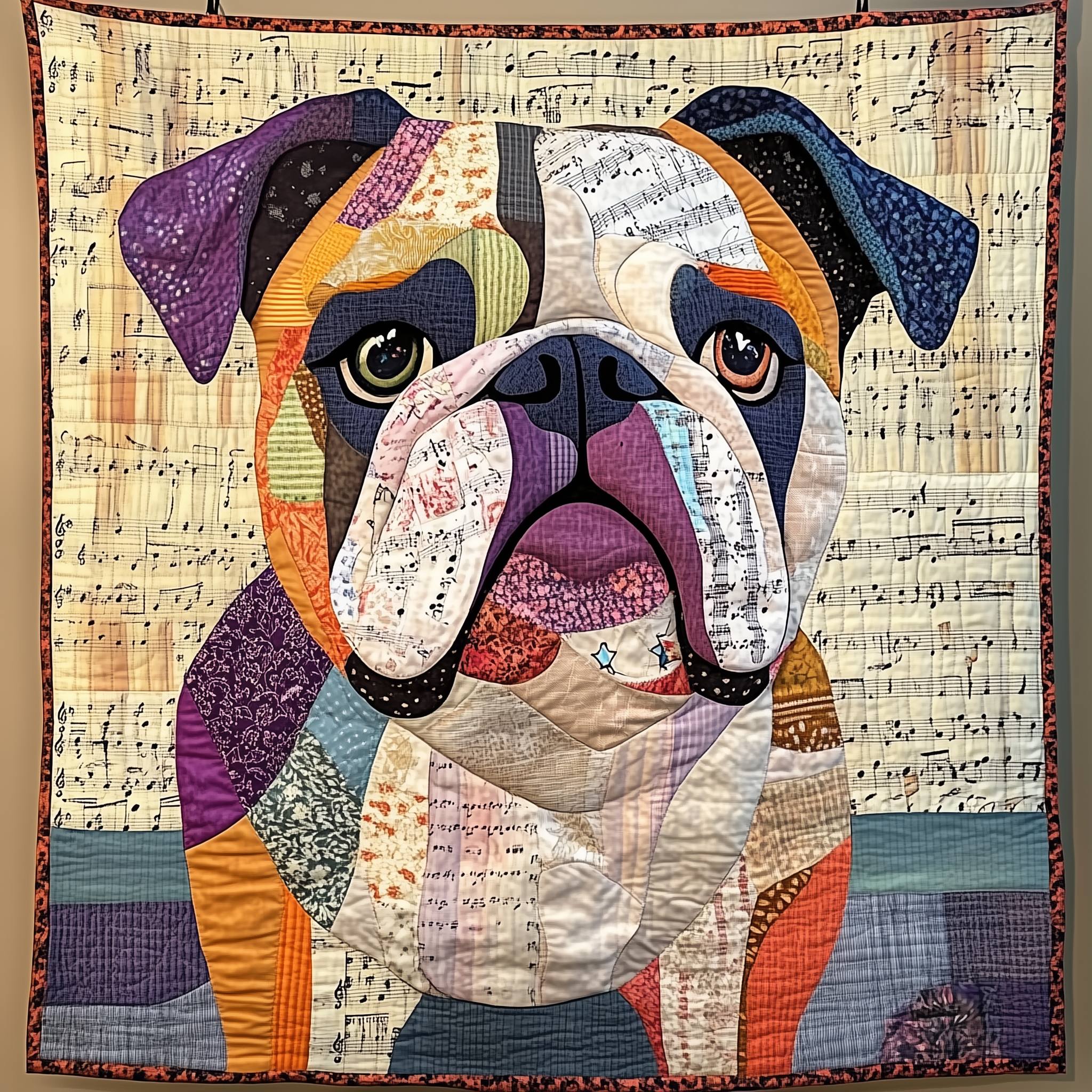 Bulldog Melody Quilted Blanket Feel the Versatility of a Blanket That Adapts to You Bulldog Melody Quilted Blanket Feel the Versatility of a Blanket That Adapts to You
