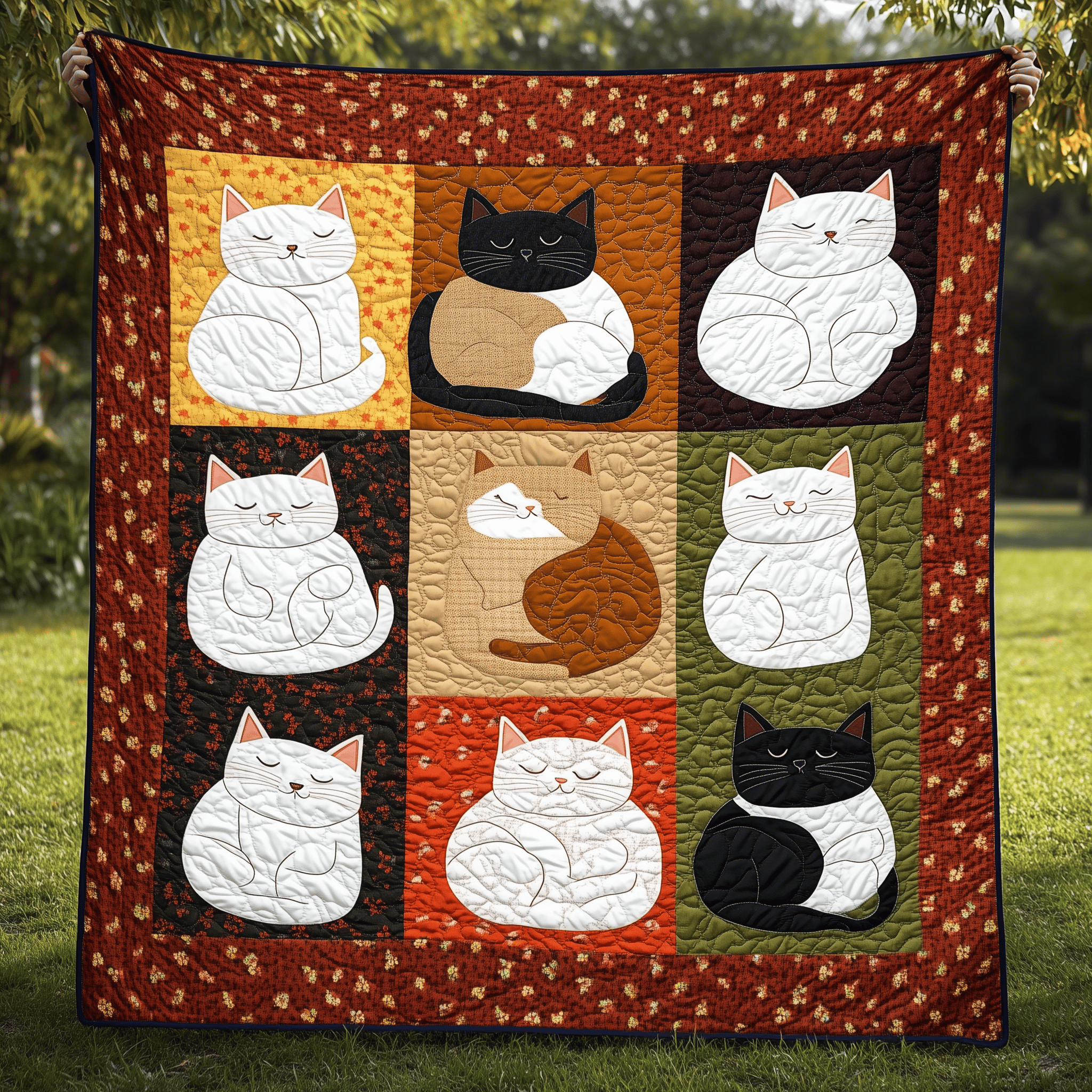Cat Chubbies Quilted Blanket Feel the Joy of Togetherness with Our Cozy Blanket Cat Chubbies Quilted Blanket Feel the Joy of Togetherness with Our Cozy Blanket