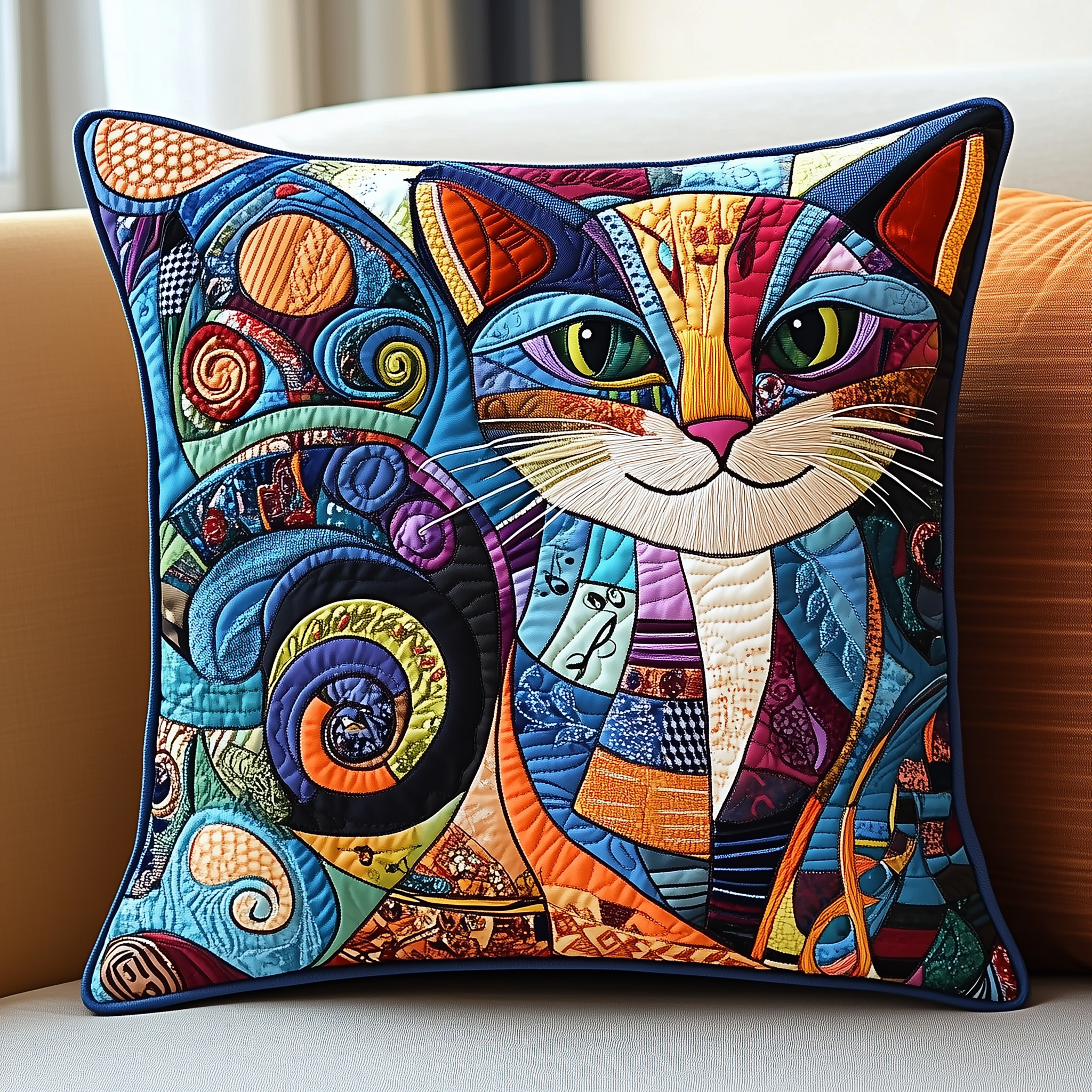 Cat Quilted Pillow Case Dream of Holidays with Pillow Cases That Spark Joy Cat Quilted Pillow Case Dream of Holidays with Pillow Cases That Spark Joy