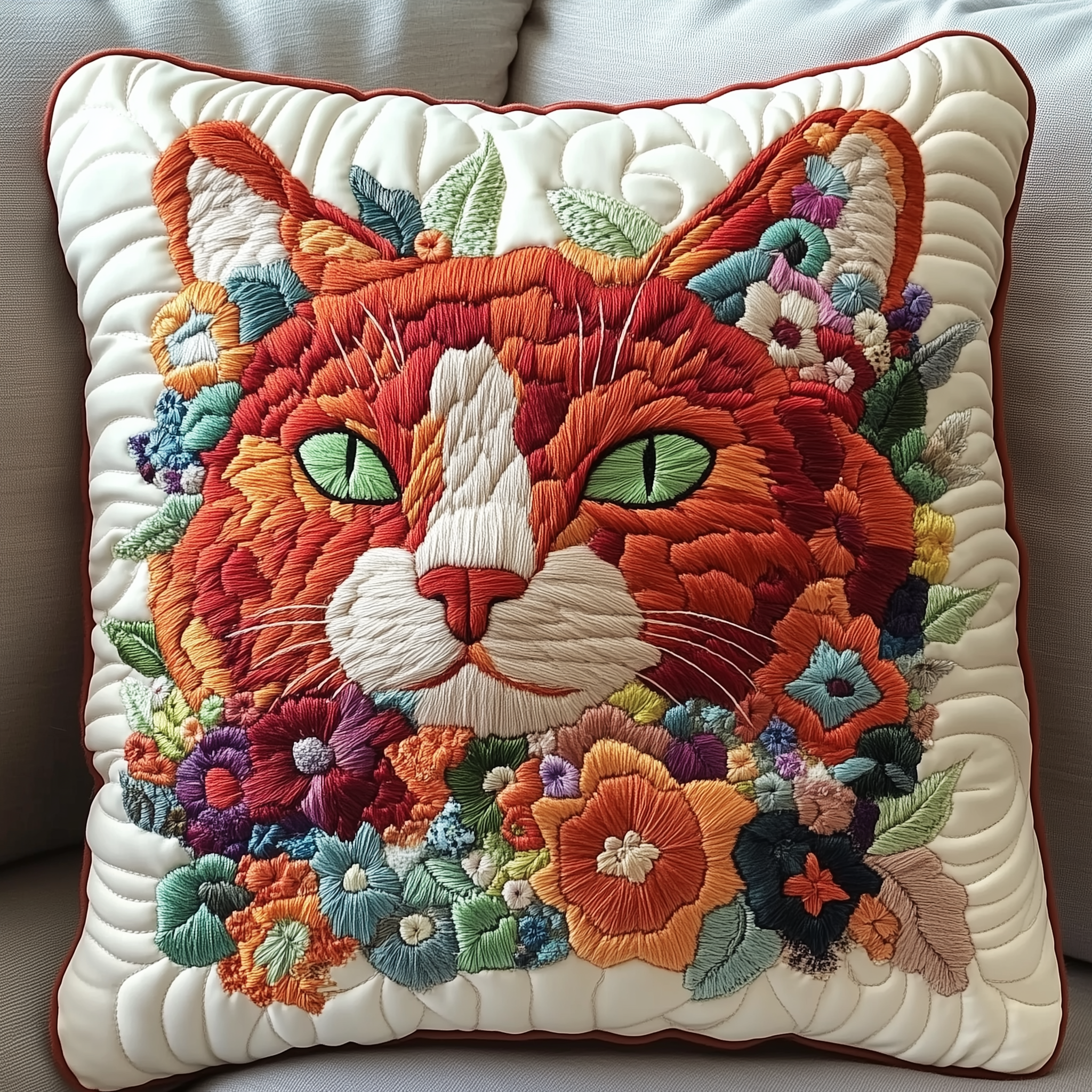 Cat Quilted Pillow Case Simple and Stylish Pillow Cases for Everyday Comfort Cat Quilted Pillow Case Simple and Stylish Pillow Cases for Everyday Comfort
