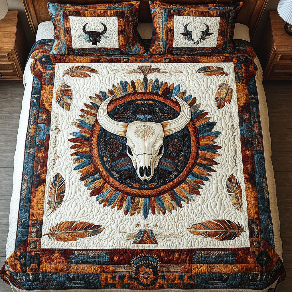 Cattle Drive Quilted Bedding Set Gift Ideas For Cow Lovers Cattle Drive Quilted Bedding Set Gift Ideas For Cow Lovers