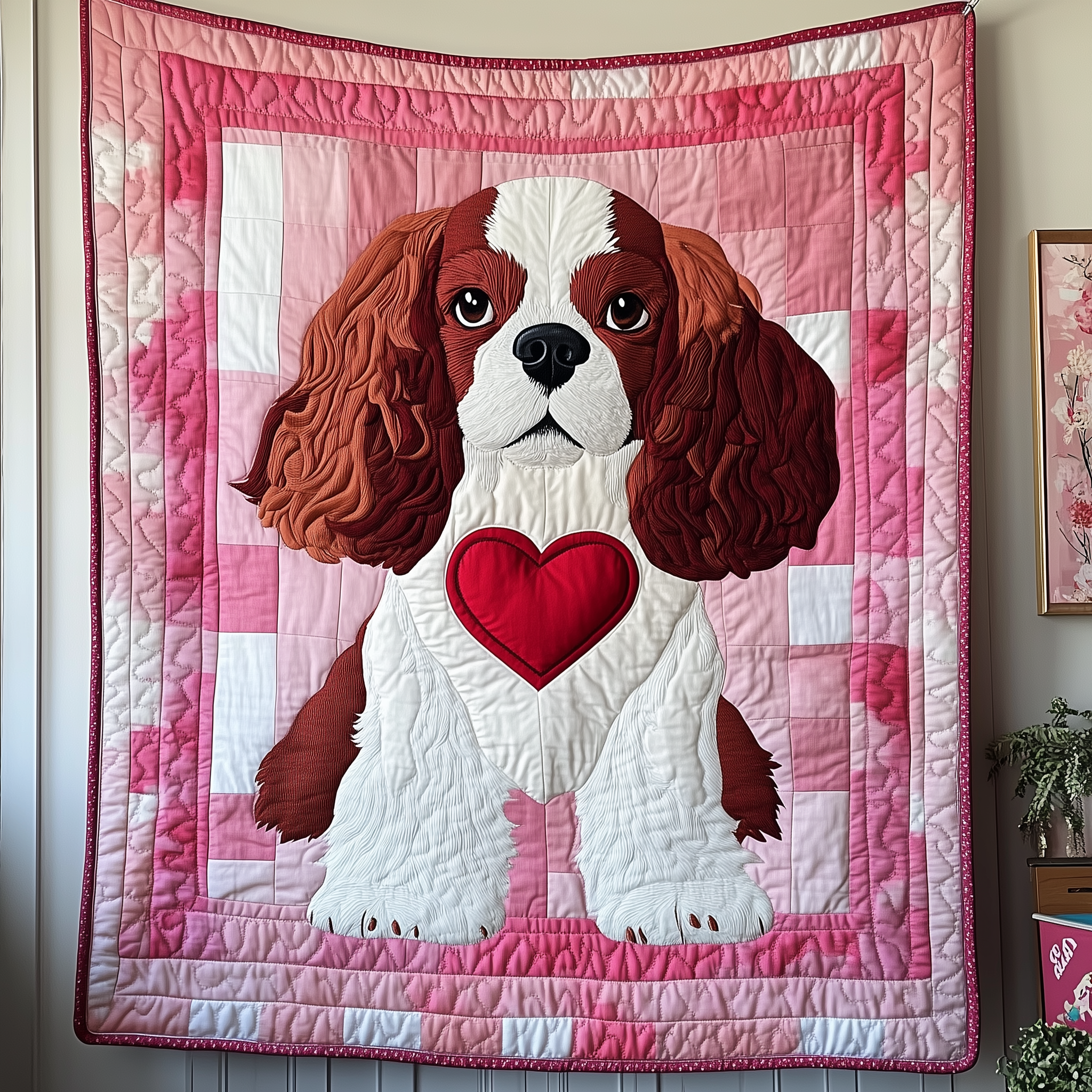 Cavalier King Charles Spaniel Quilted Blanket A Blanket for Every Season and Every Mood Cavalier King Charles Spaniel Quilted Blanket A Blanket for Every Season and Every Mood