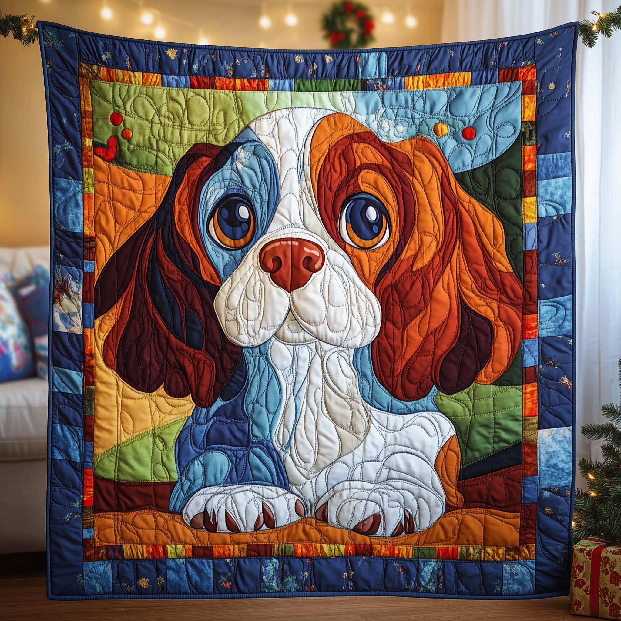 Cavalier King Charles Spaniel Quilted Blanket A Blanket for Every Season and Every Mood Cavalier King Charles Spaniel Quilted Blanket A Blanket for Every Season and Every Mood