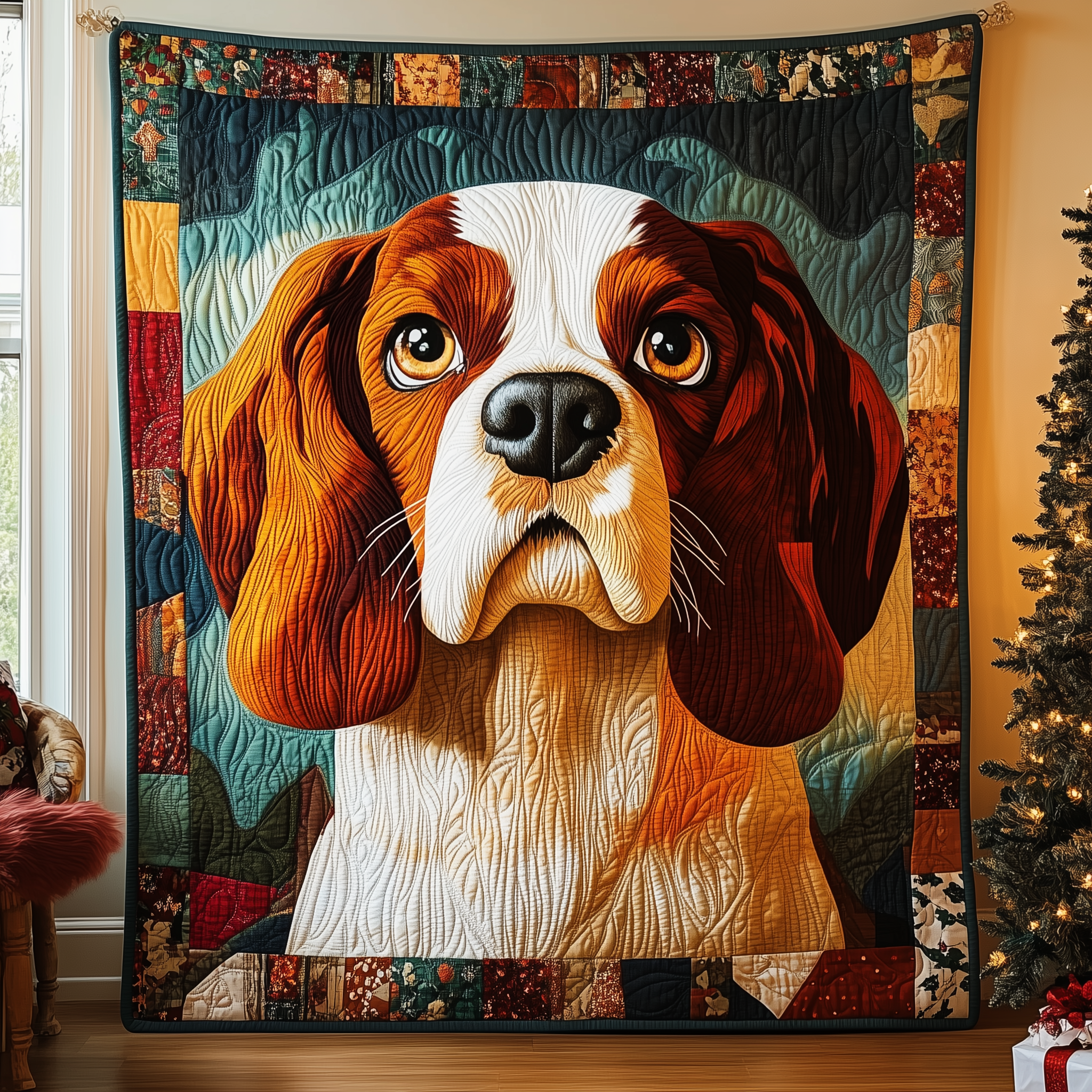 Cavalier King Charles Spaniel Quilted Blanket Feel At Ease with a Blanket That's Perfectly Practical Cavalier King Charles Spaniel Quilted Blanket Feel At Ease with a Blanket That's Perfectly Practical
