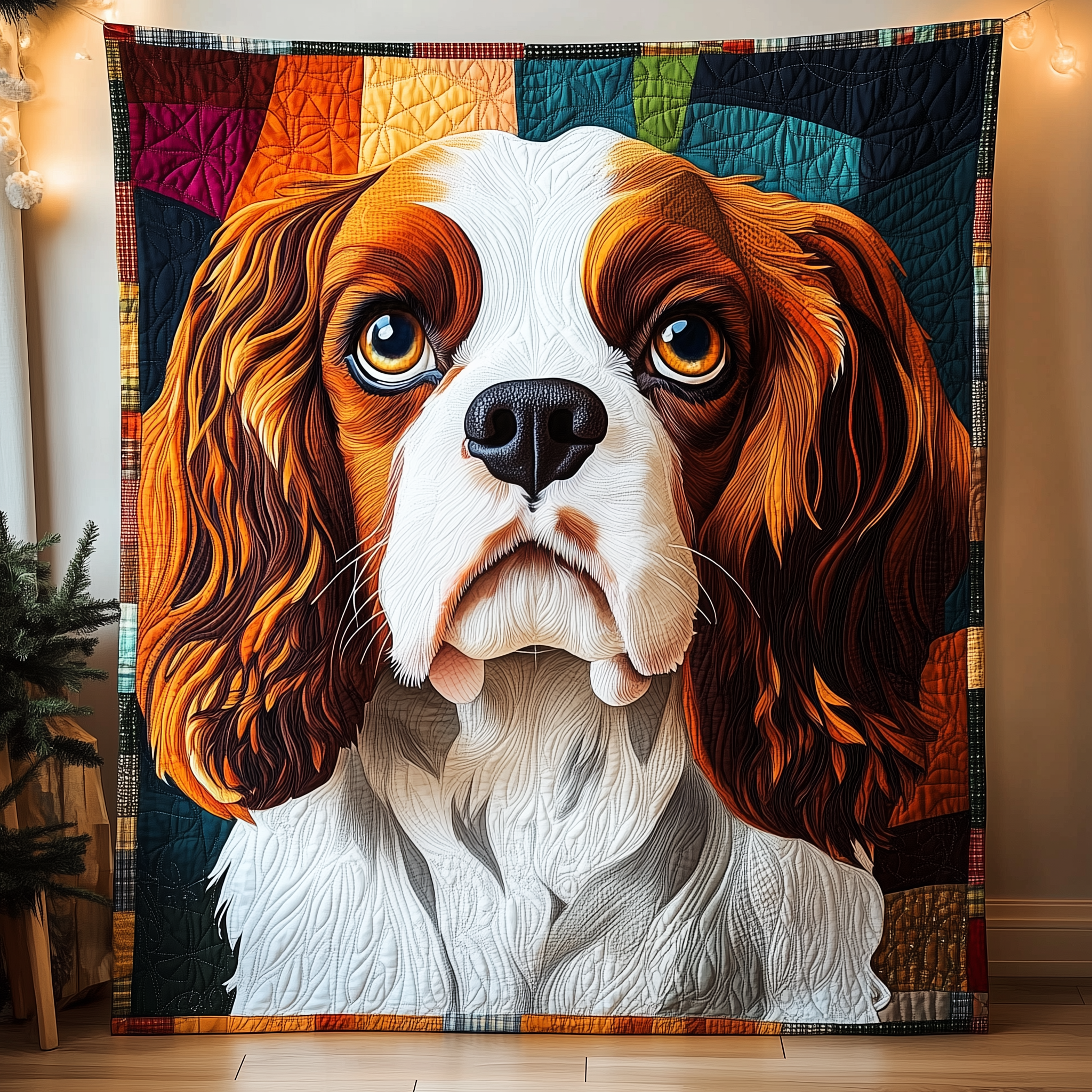 Cavalier King Charles Spaniel Quilted Blanket Perfect for All Seasons: A Blanket You'll Always Need Cavalier King Charles Spaniel Quilted Blanket Perfect for All Seasons: A Blanket You'll Always Need