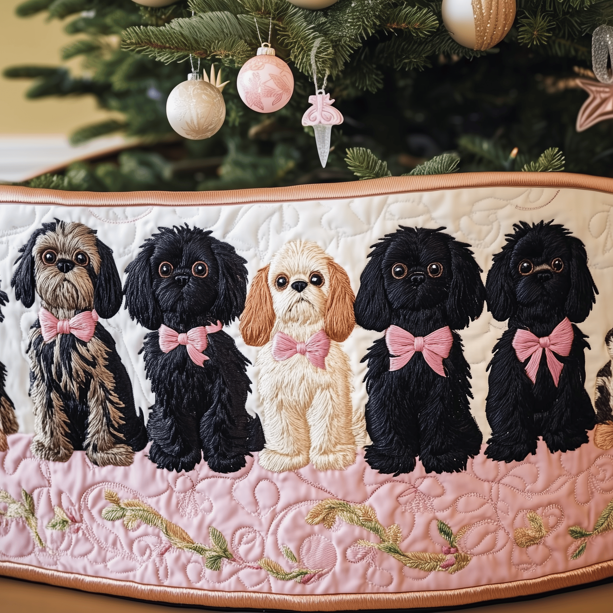 Cavalier King Charles Spaniel Quilted Tree Skirt Keep Your Loved Ones Safe with the Perfect Tree Skirt Cavalier King Charles Spaniel Quilted Tree Skirt Keep Your Loved Ones Safe with the Perfect Tree Skirt