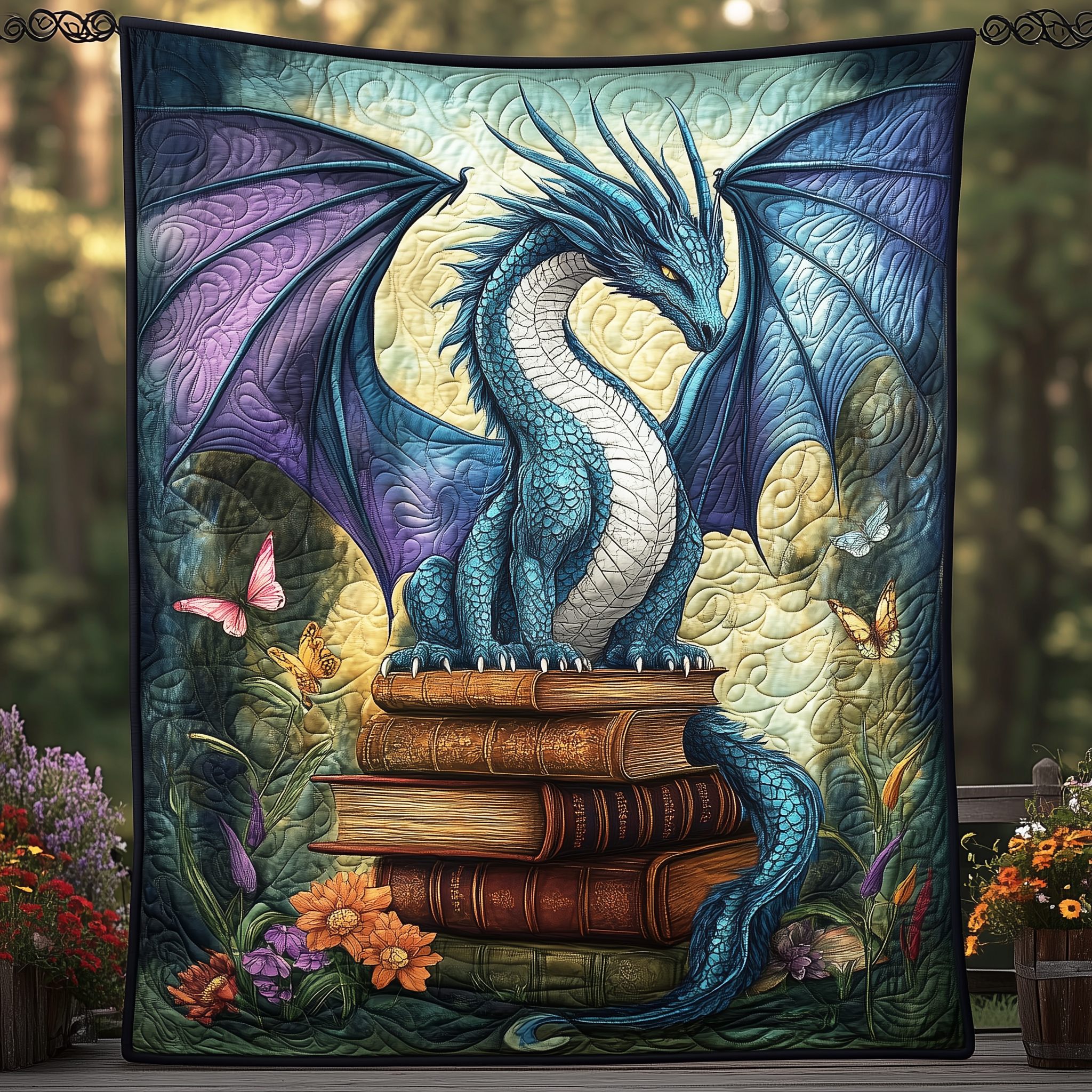 Celestial Guardian Quilted Blanket Feel the Power of Personalized Comfort with Our Blanket Celestial Guardian Quilted Blanket Feel the Power of Personalized Comfort with Our Blanket