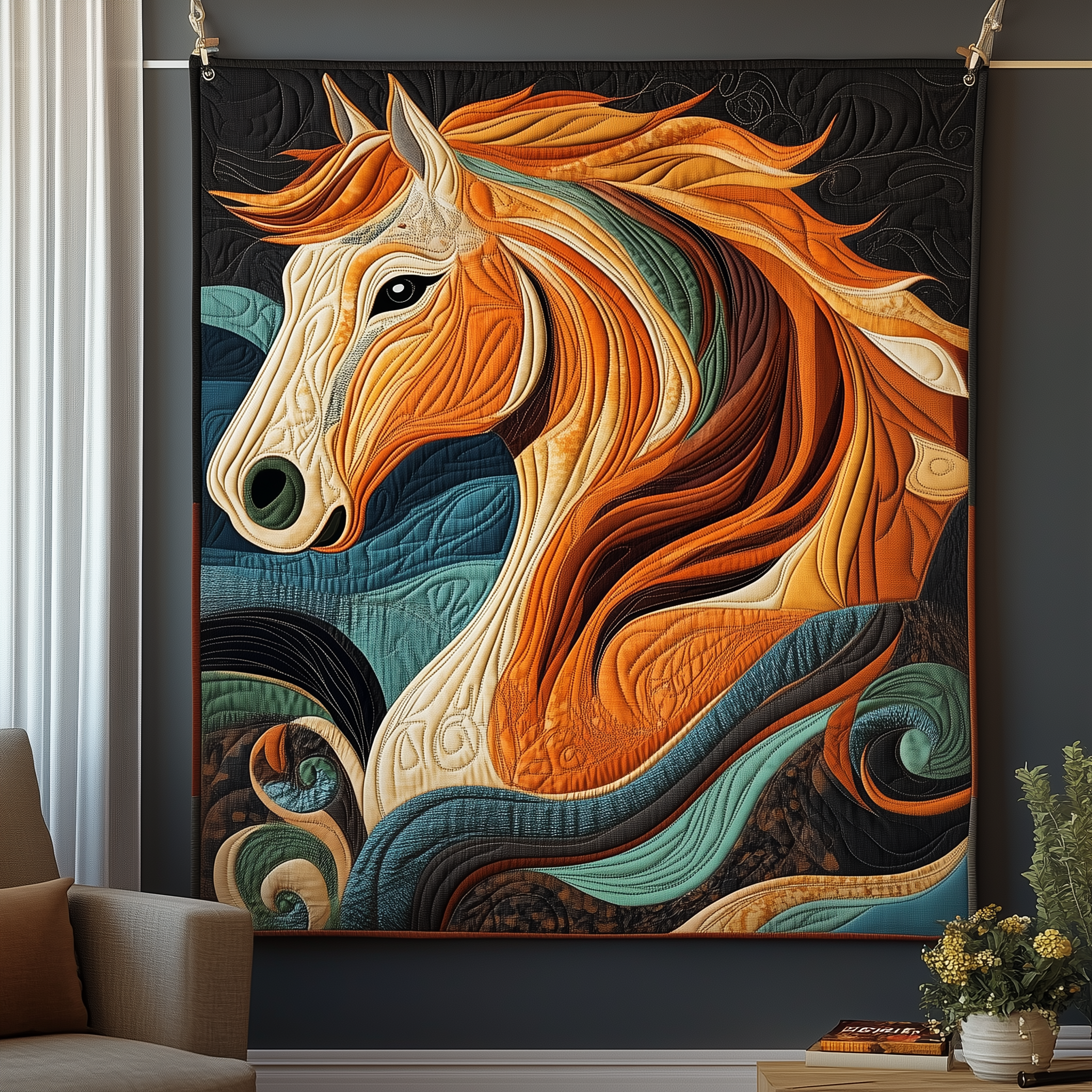 Charming Horse Quilted Blanket Sofa Throw Blanket Items Best Gifts For Horse Lovers Charming Horse Quilted Blanket Sofa Throw Blanket Items Best Gifts For Horse Lovers