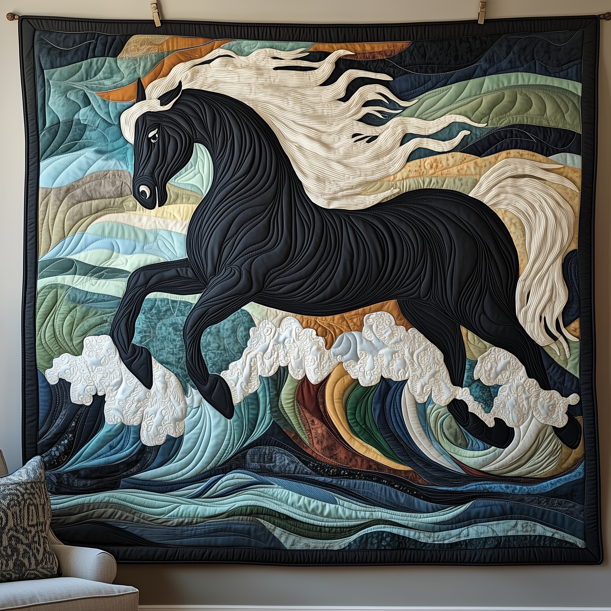 Charming Horse Quilted Blanket Sofa Throw Blanket Items Gifts For Horse Lovers Charming Horse Quilted Blanket Sofa Throw Blanket Items Gifts For Horse Lovers