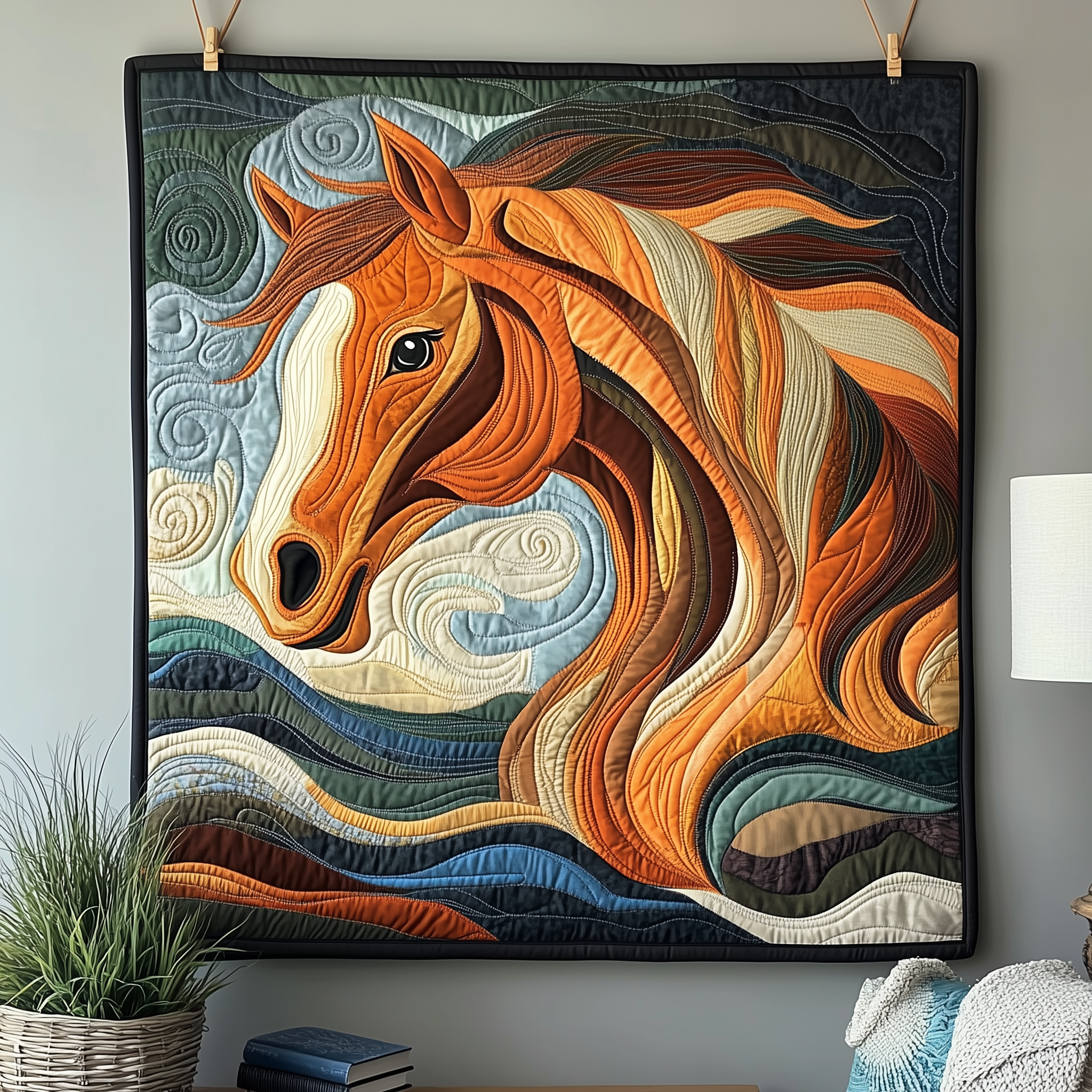 Charming Horse Quilted Blanket Sofa Throw Blanket Items Horse Gifts For Women Charming Horse Quilted Blanket Sofa Throw Blanket Items Horse Gifts For Women
