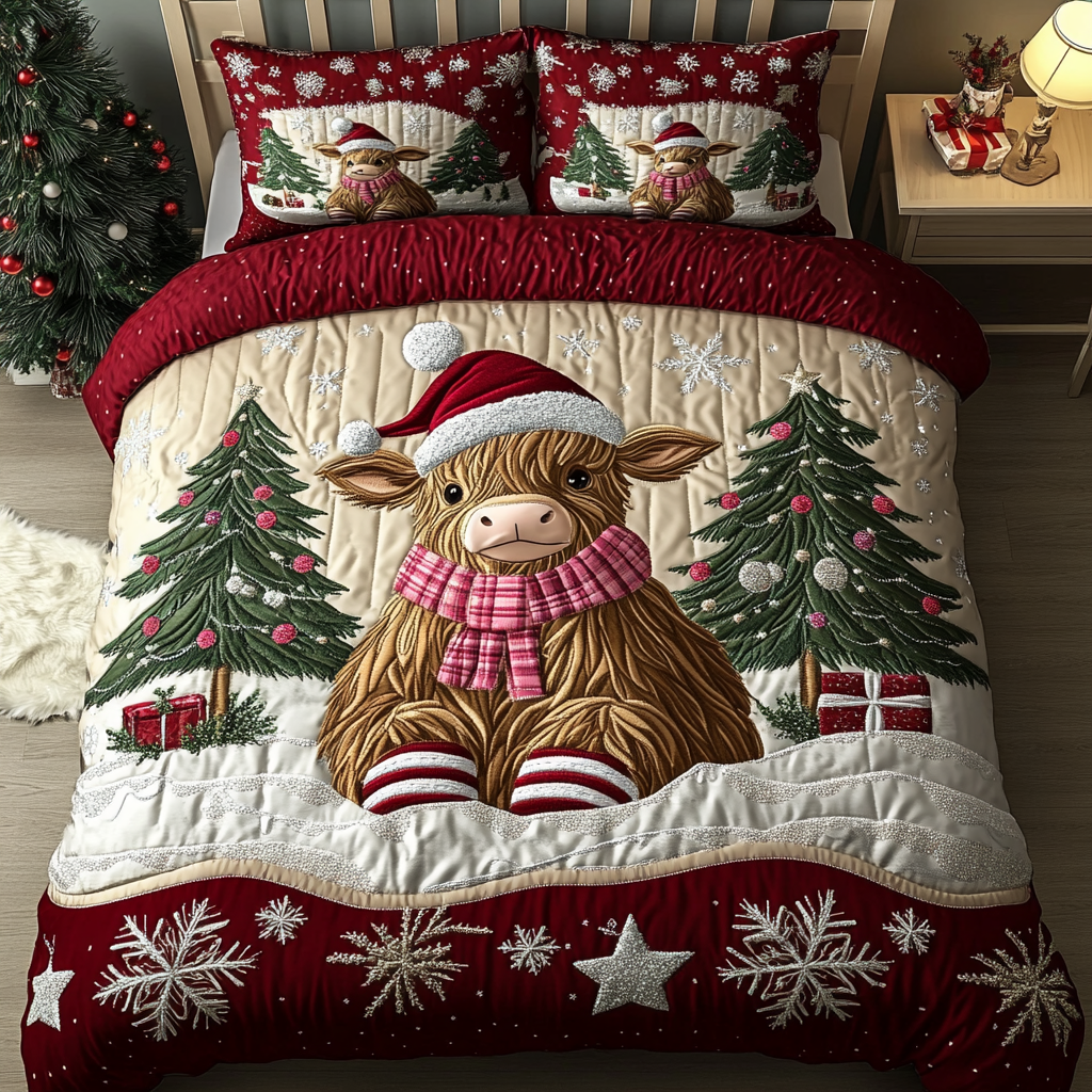Cheerful Cow Quilted Bedding Set Cowboy Western Gifts Cheerful Cow Quilted Bedding Set Cowboy Western Gifts