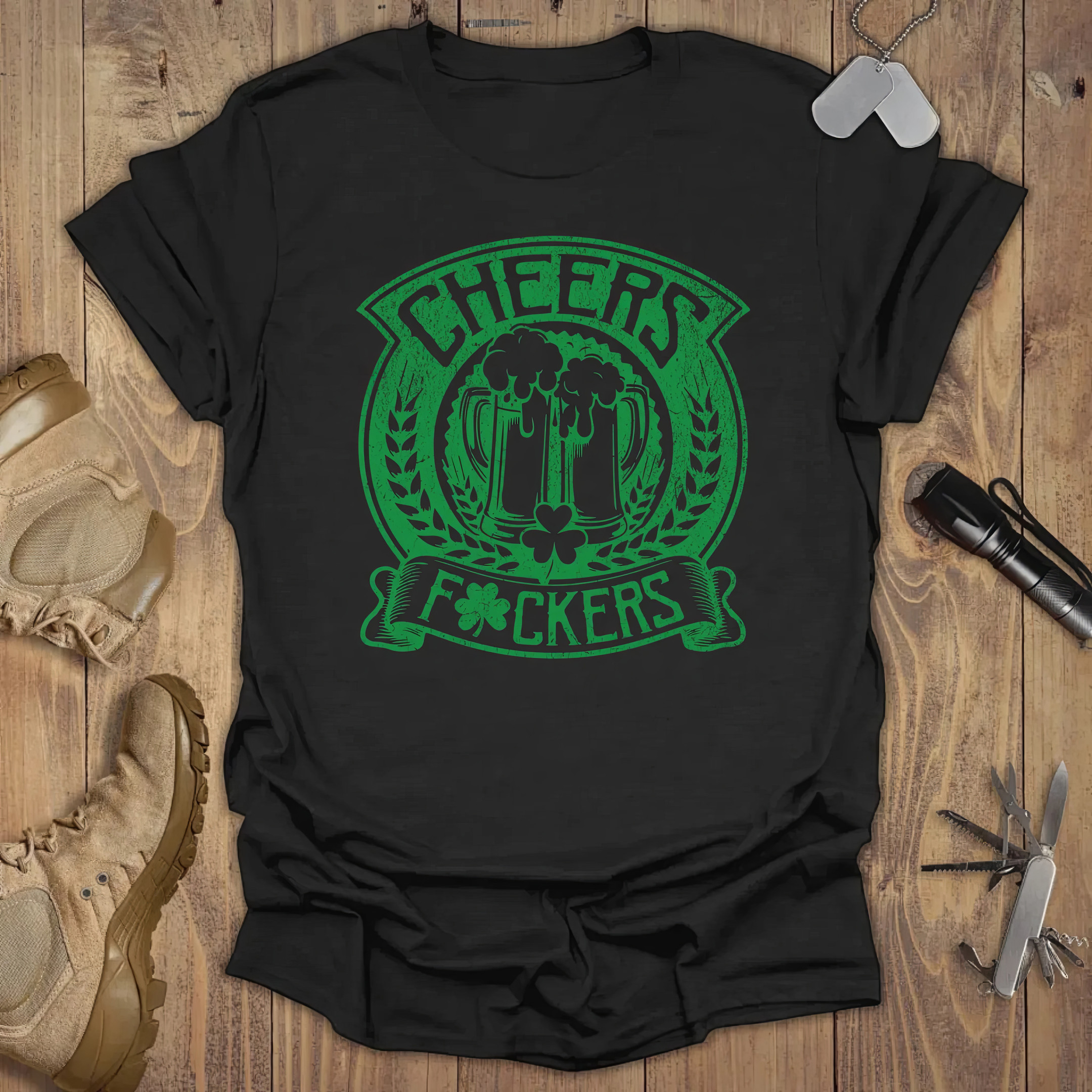 Cheers Fckers T-shirt St Patrick's Day Gifts For Mom Cheers Fckers T-shirt St Patrick's Day Gifts For Mom