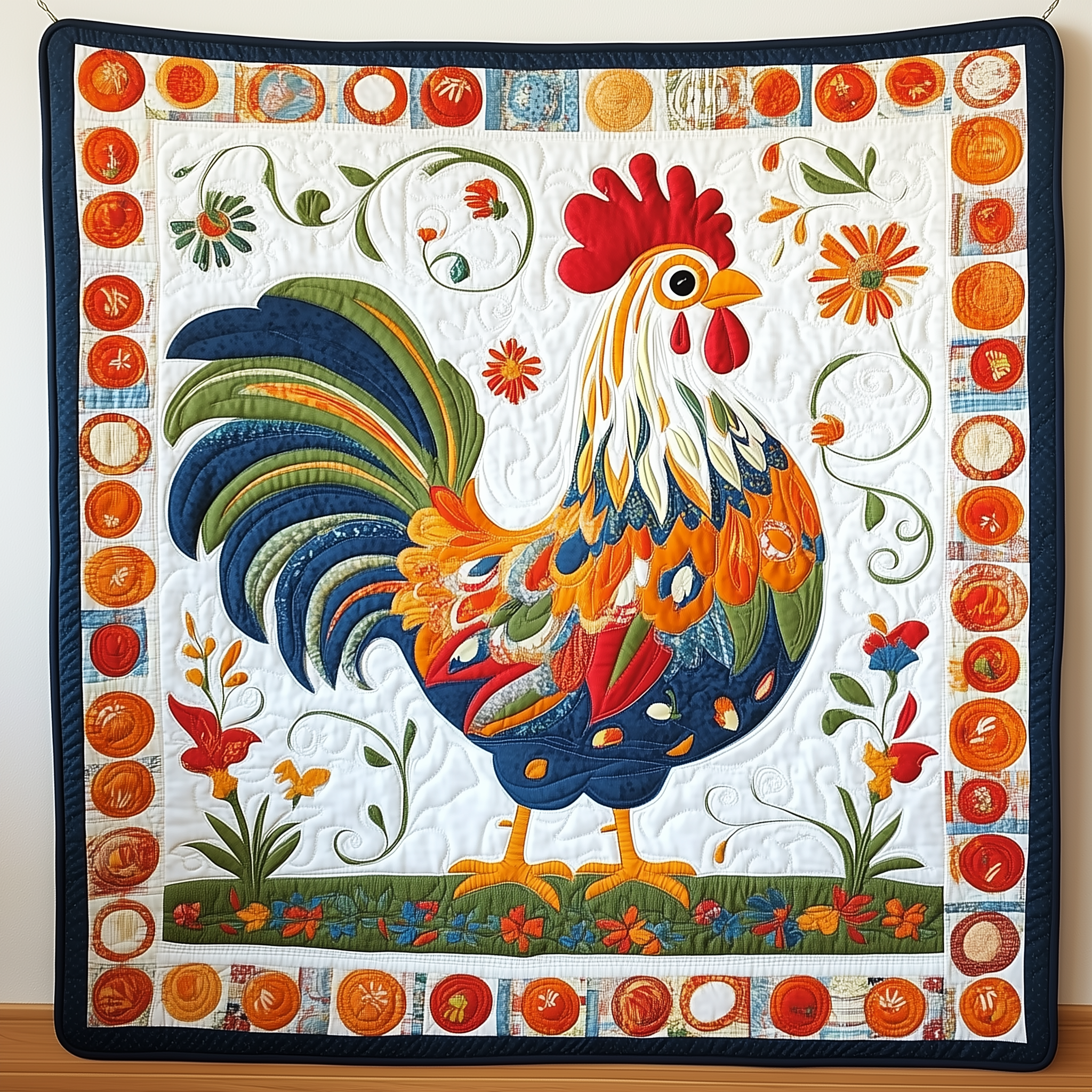 Chicken Quilted Blanket Perfect for All Seasons: A Blanket You'll Always Need Chicken Quilted Blanket Perfect for All Seasons: A Blanket You'll Always Need