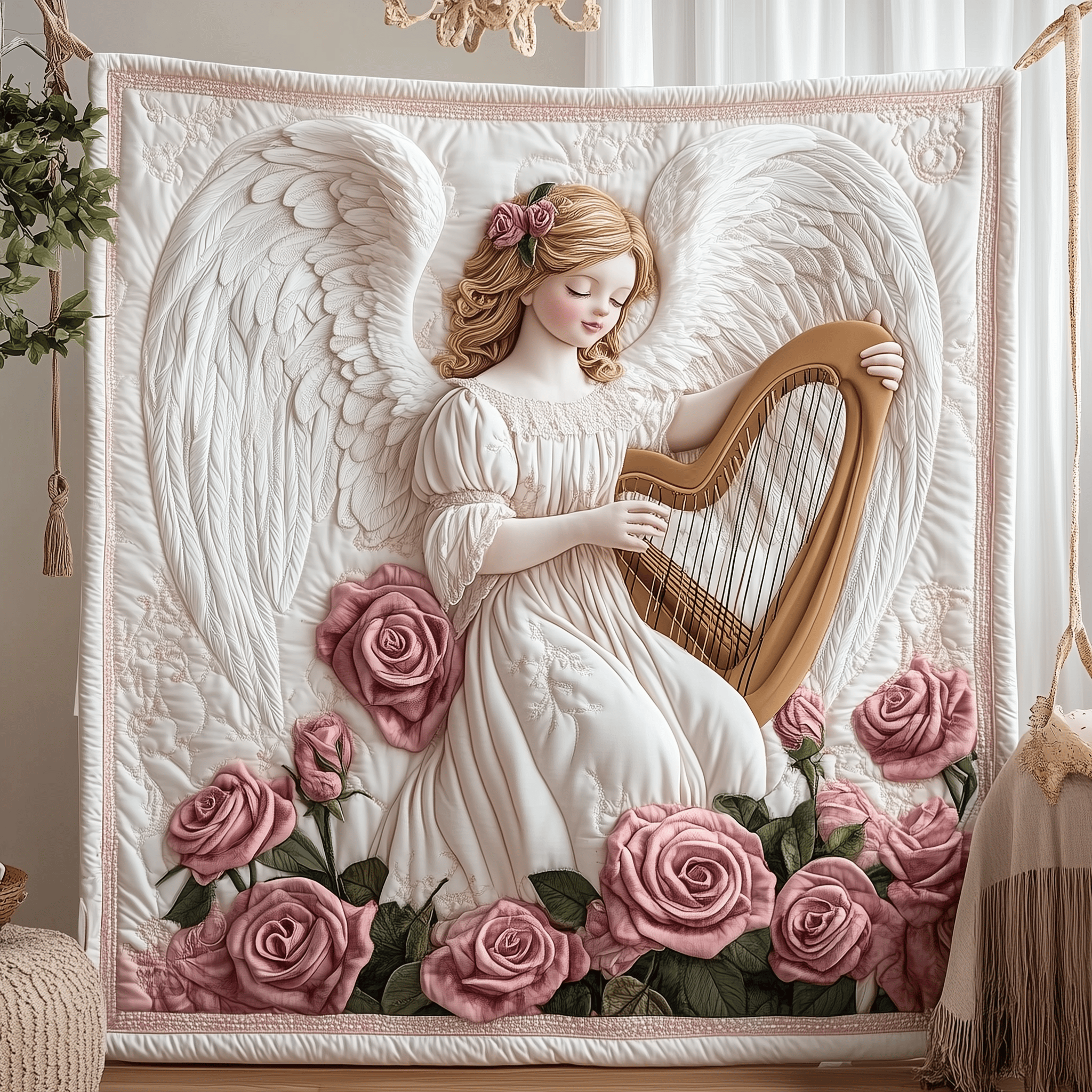 Christmas Angel Quilted Blanket Bring the Family Together with a Blanket Everyone Loves Christmas Angel Quilted Blanket Bring the Family Together with a Blanket Everyone Loves