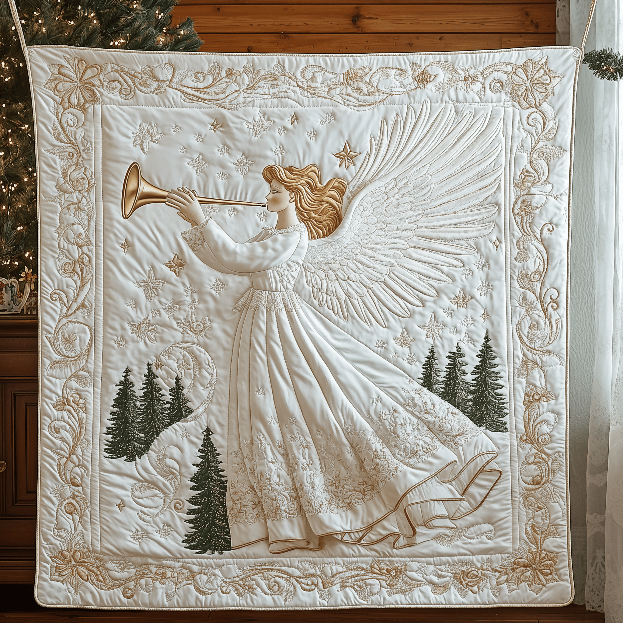 Christmas Angel Quilted Blanket Enjoy Every Moment with a Blanket That Works Anywhere Christmas Angel Quilted Blanket Enjoy Every Moment with a Blanket That Works Anywhere