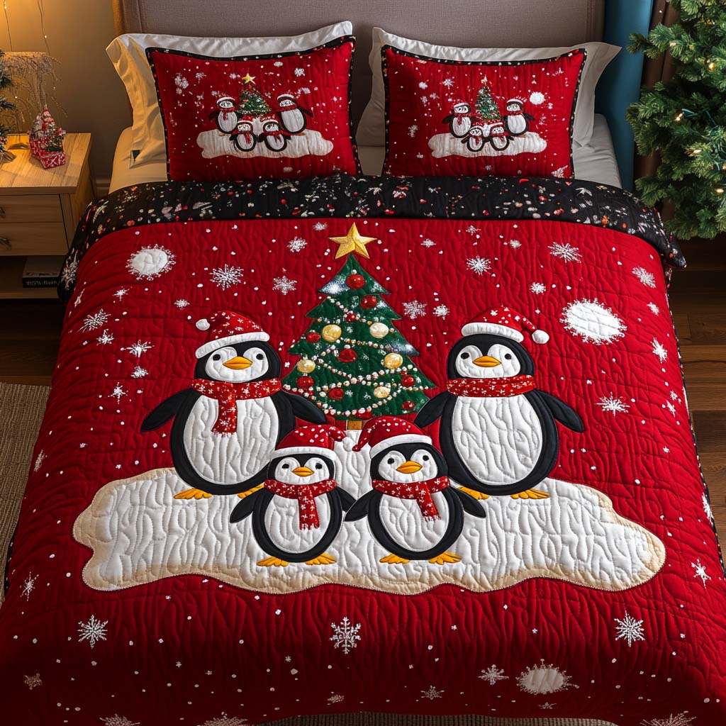 Christmas Joy Quilted Bedding Set Gifts For Horse Racing Fans Christmas Joy Quilted Bedding Set Gifts For Horse Racing Fans