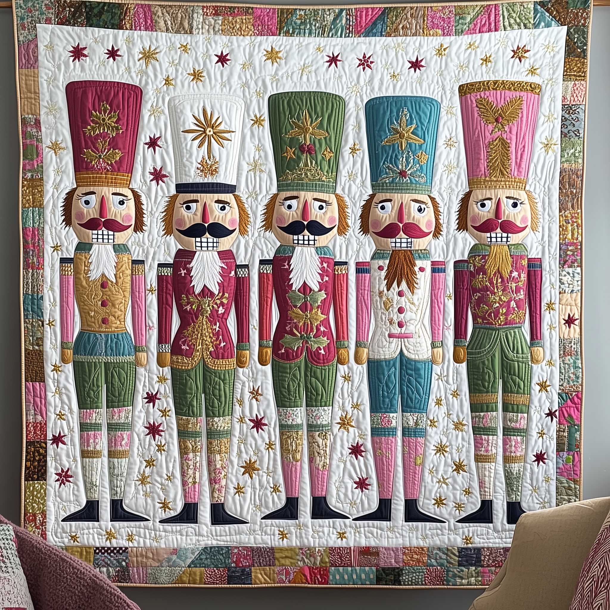 Christmas Nutcracker Quilted Blanket Enjoy Cozy Moments Together with the Perfect Blanket Christmas Nutcracker Quilted Blanket Enjoy Cozy Moments Together with the Perfect Blanket