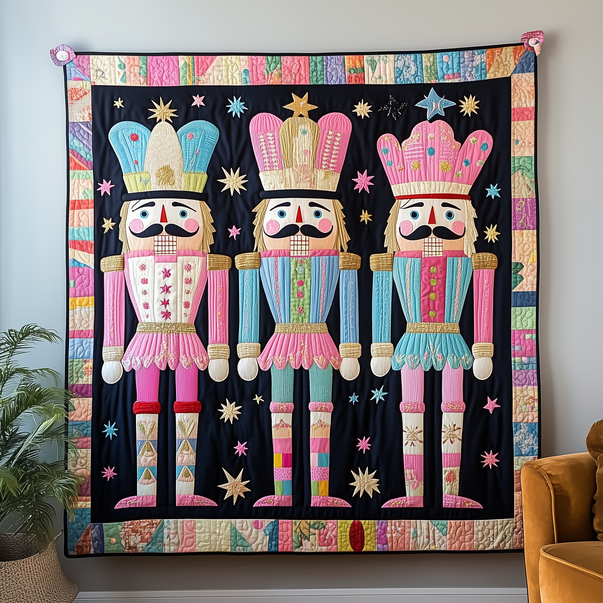 Christmas Nutcracker Quilted Blanket Enjoy Every Moment with a Blanket That Works Anywhere Christmas Nutcracker Quilted Blanket Enjoy Every Moment with a Blanket That Works Anywhere