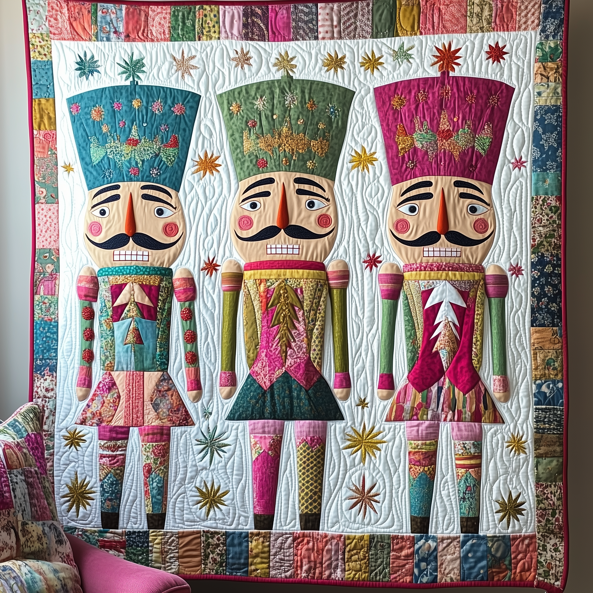Christmas Nutcracker Quilted Blanket Experience True Personal Comfort with Our Blanket Christmas Nutcracker Quilted Blanket Experience True Personal Comfort with Our Blanket