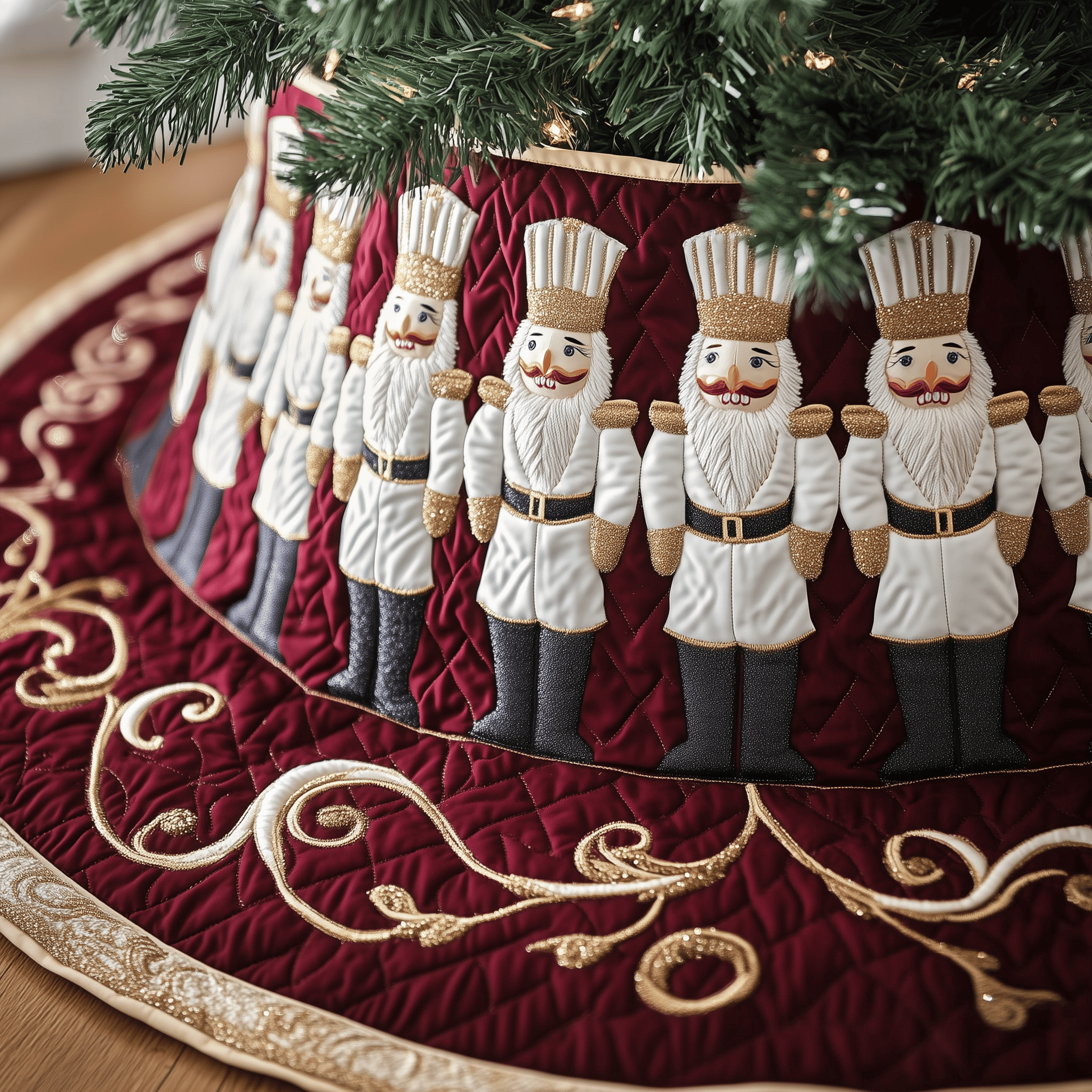 Christmas Nutcracker Quilted Tree Skirt Celebrate Love and Style with a Thoughtful Tree Skirt Christmas Nutcracker Quilted Tree Skirt Celebrate Love and Style with a Thoughtful Tree Skirt