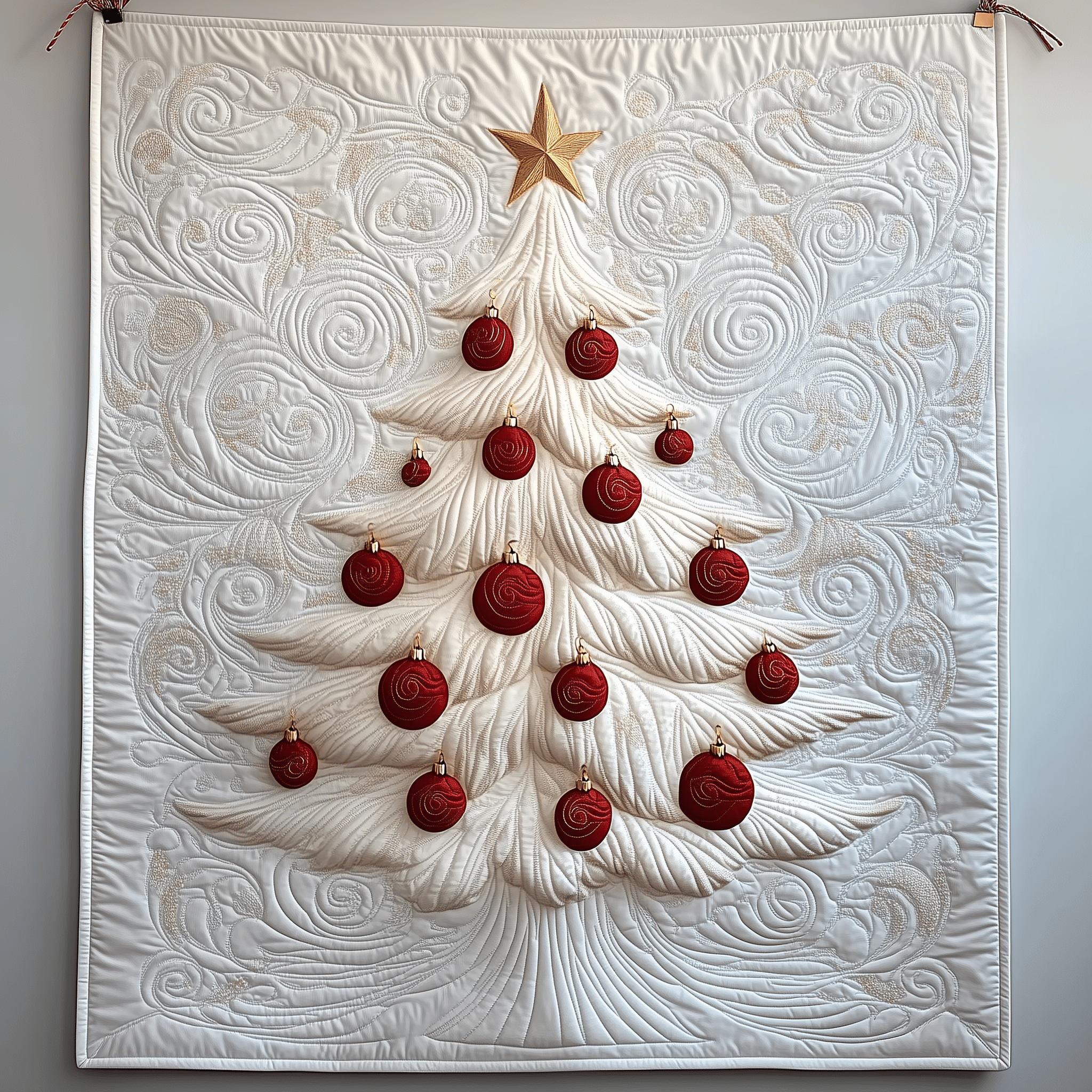 Christmas Tree Quilted Blanket Feel the Elegance of a Blanket That's Truly Yours Christmas Tree Quilted Blanket Feel the Elegance of a Blanket That's Truly Yours