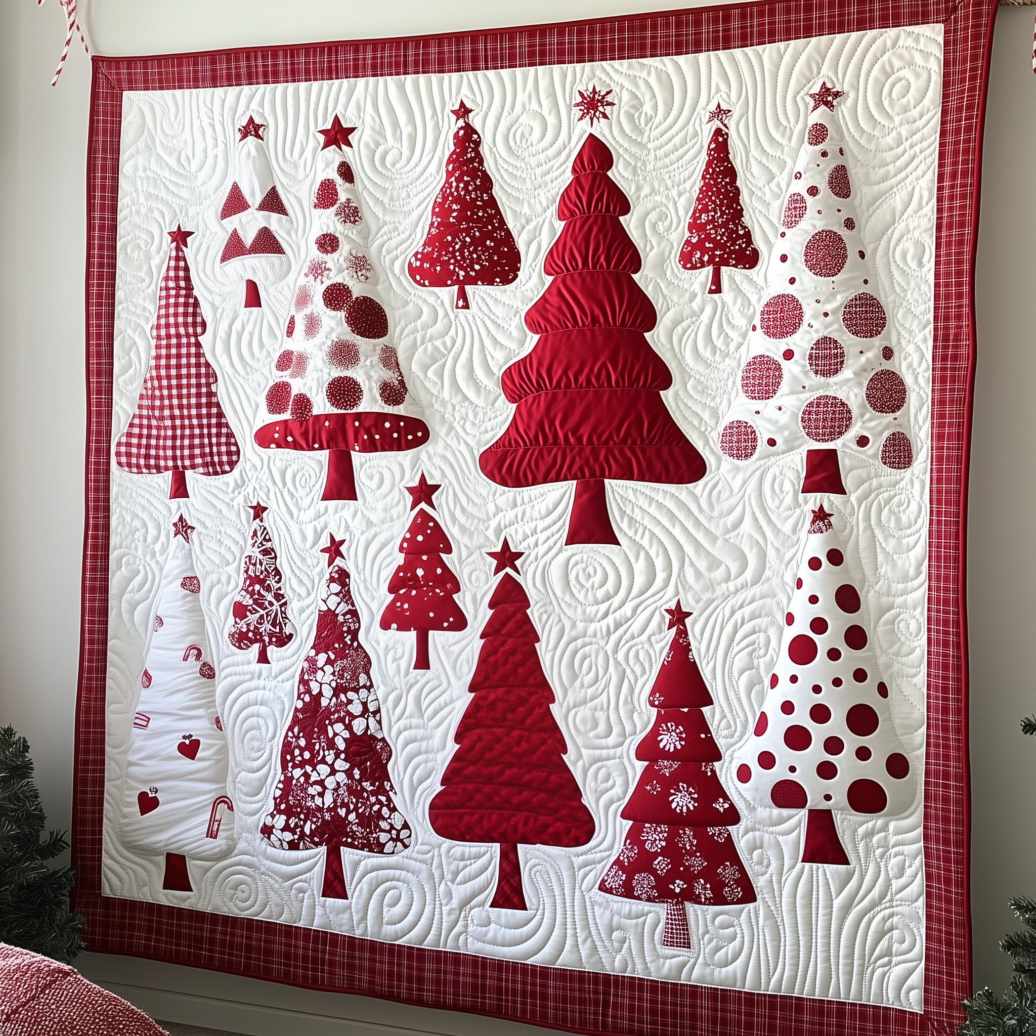 Christmas Tree Quilted Blanket Throw Blankets For Couch Virtual Secret Santa Christmas Tree Quilted Blanket Throw Blankets For Couch Virtual Secret Santa