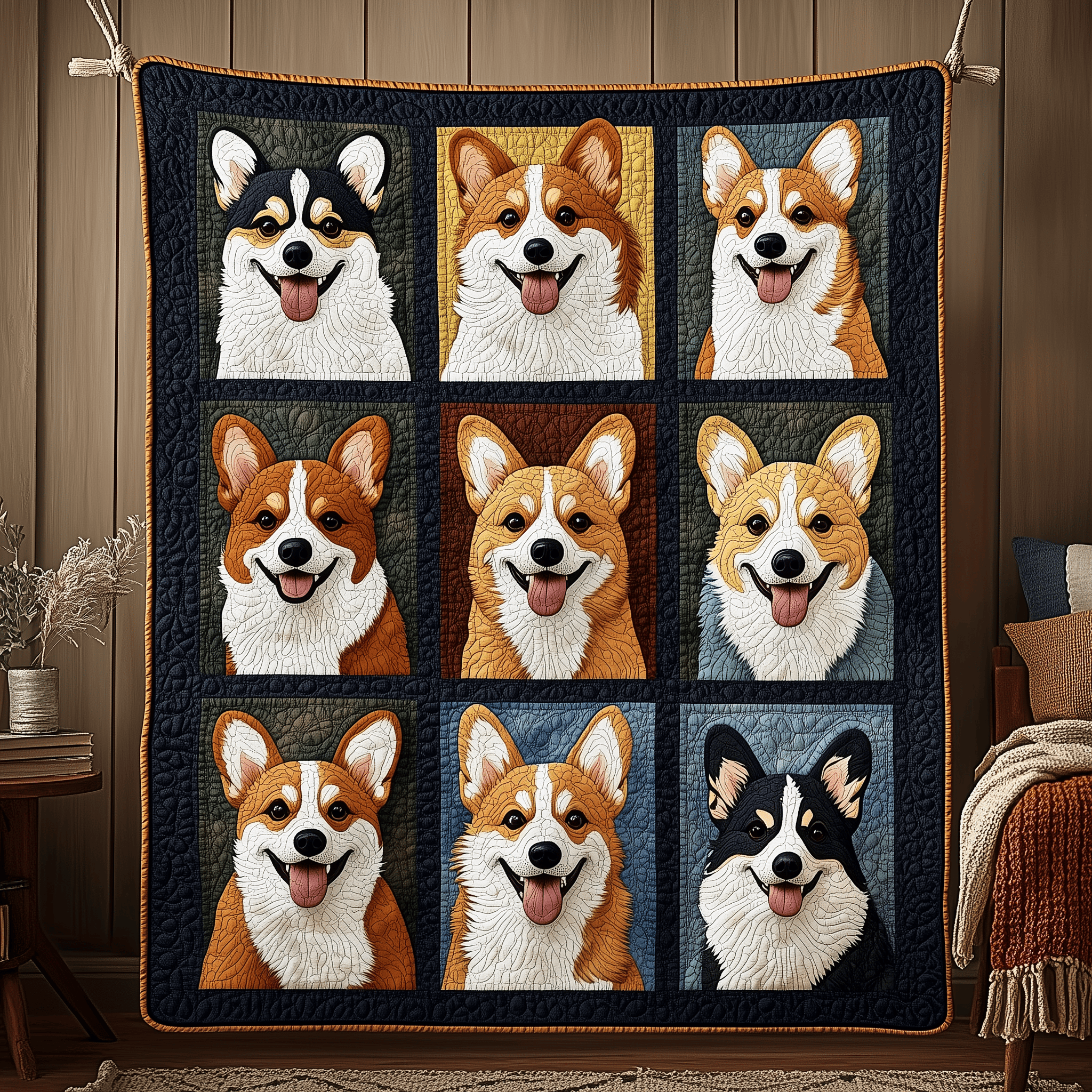 Corgi Quilted Blanket A Blanket That Makes Family Nights Extra Special Corgi Quilted Blanket A Blanket That Makes Family Nights Extra Special